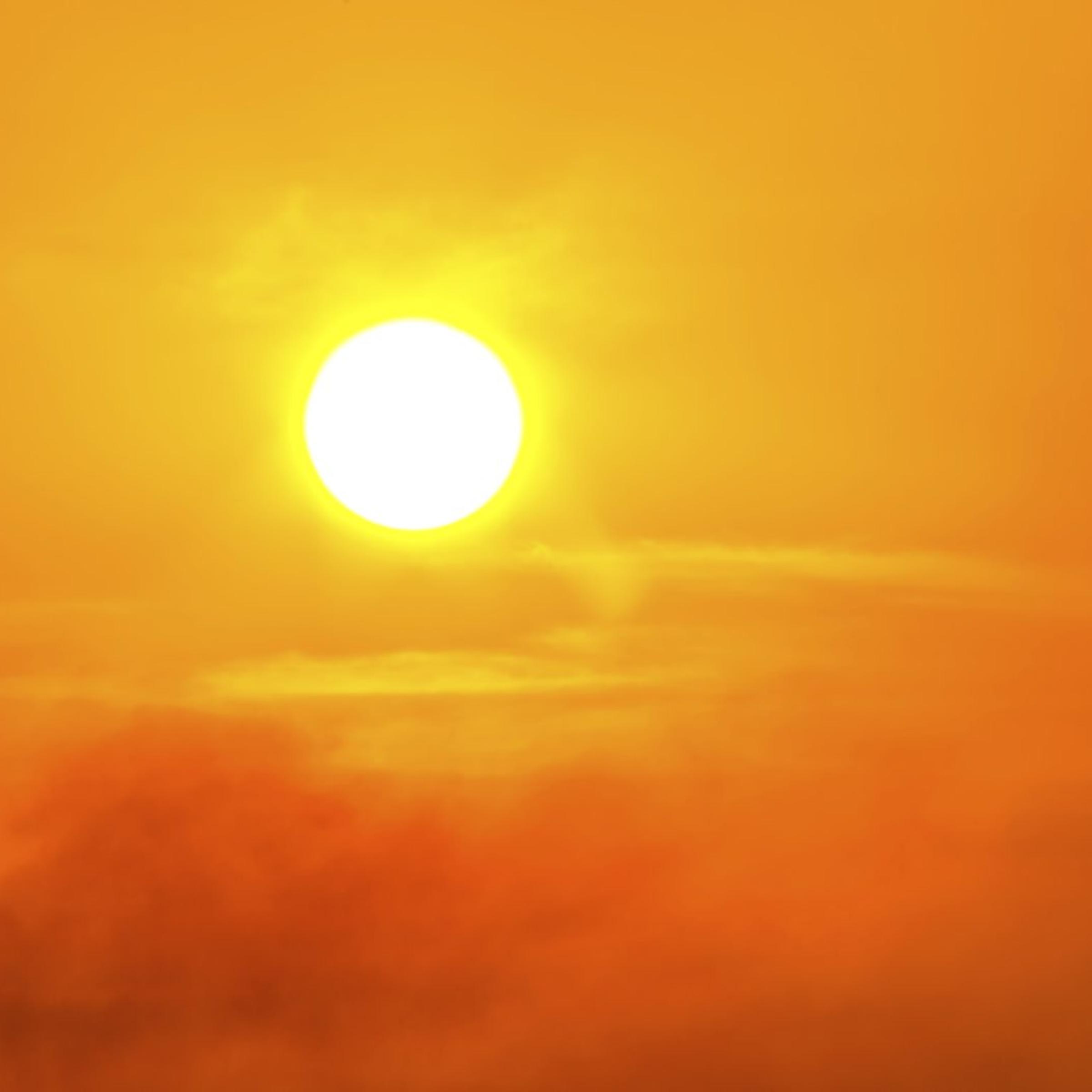Global warming from the sun and burning, Heatwave hot sun, Climate change, Heatwave hot sun, Heat stroke