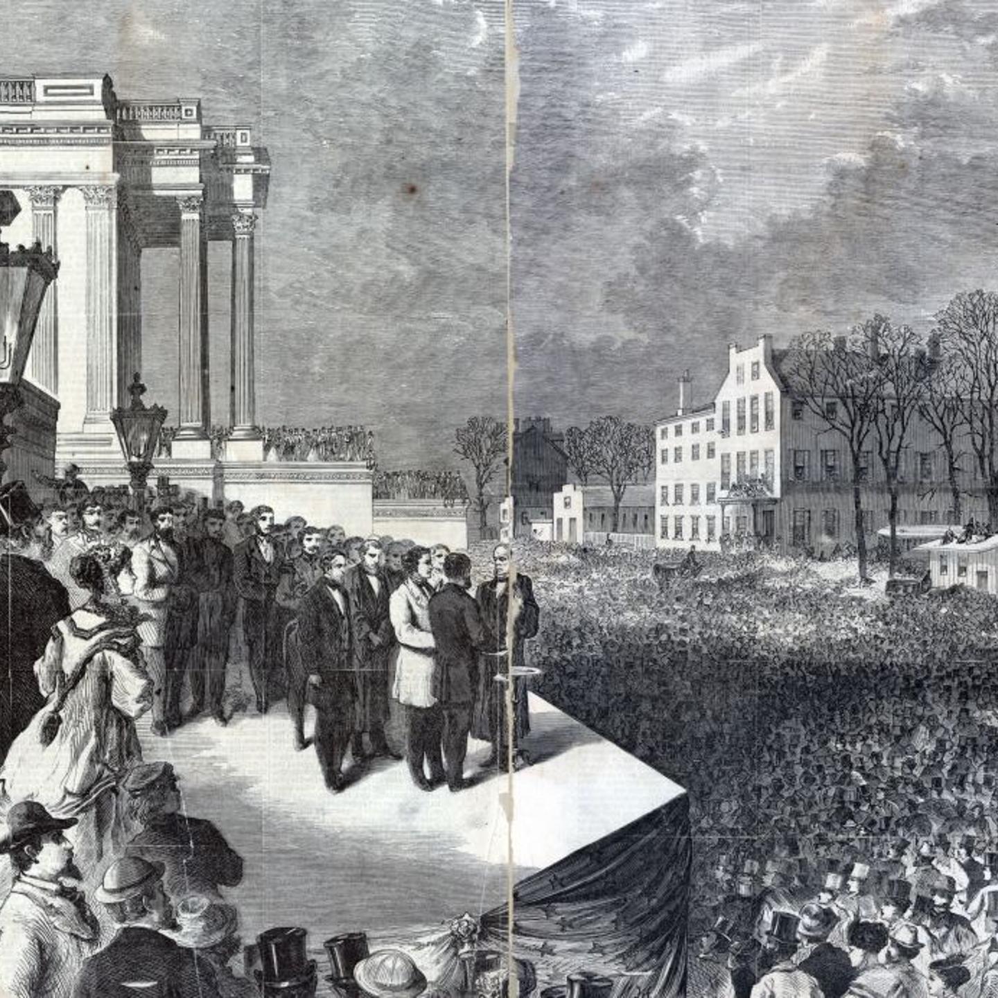 The inauguration of Ulysses S. Grant