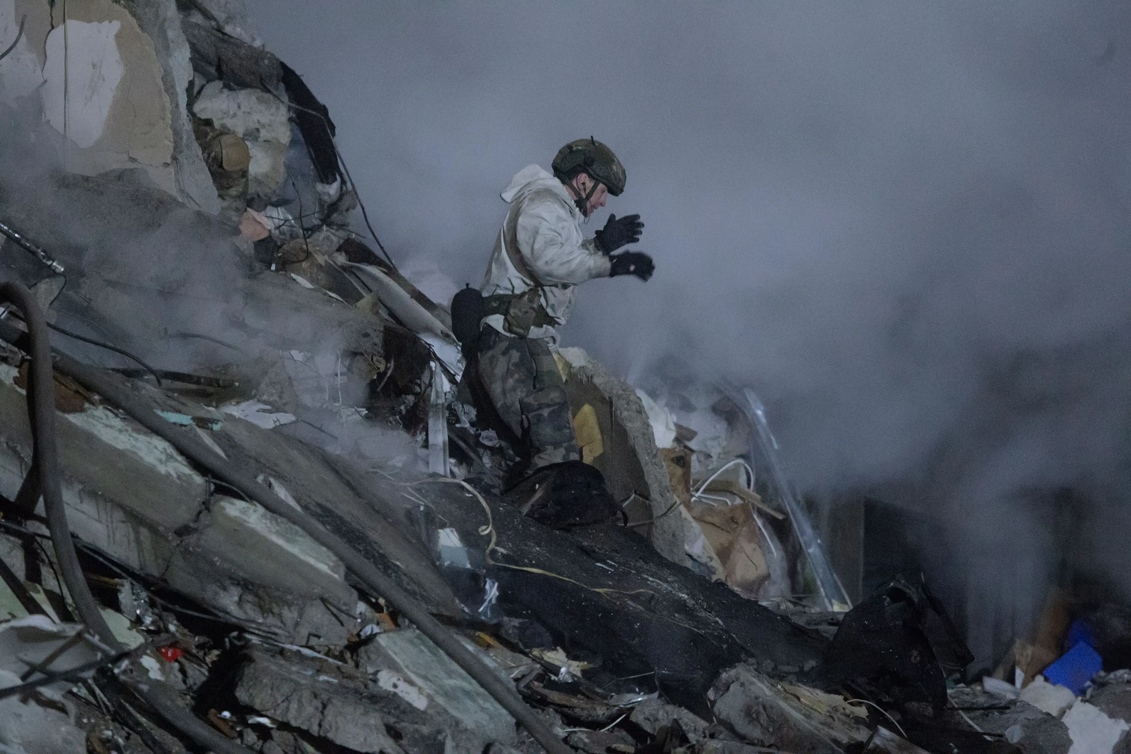The Death Toll In Dnipro Risen To 21 After A Russian Missile Hit A Residential Building
