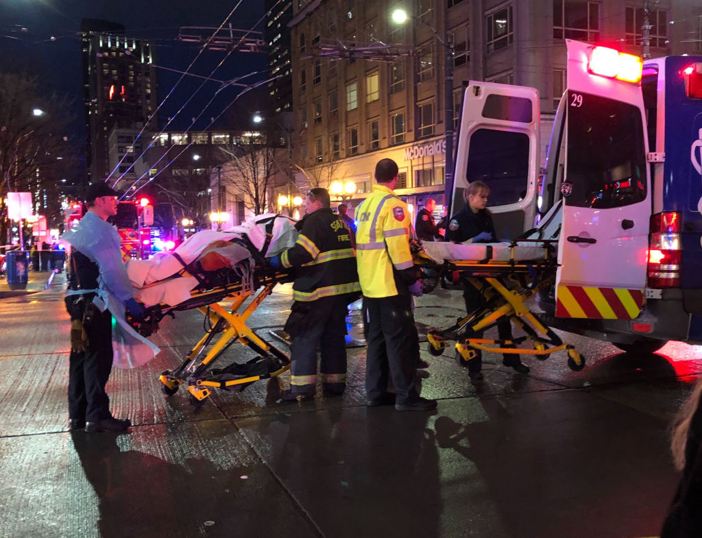 Multiple People Shot In Downtown Seattle