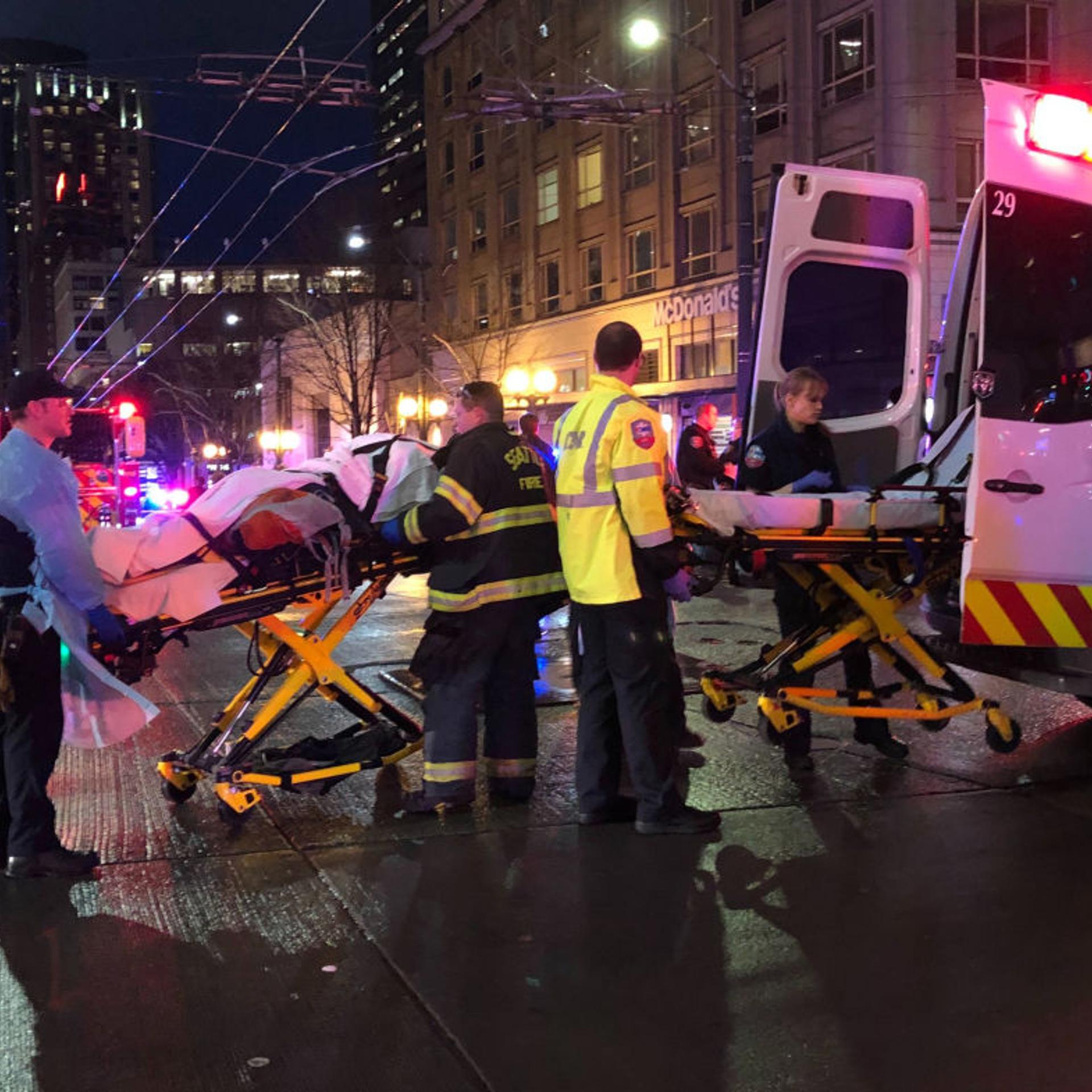 Multiple People Shot In Downtown Seattle