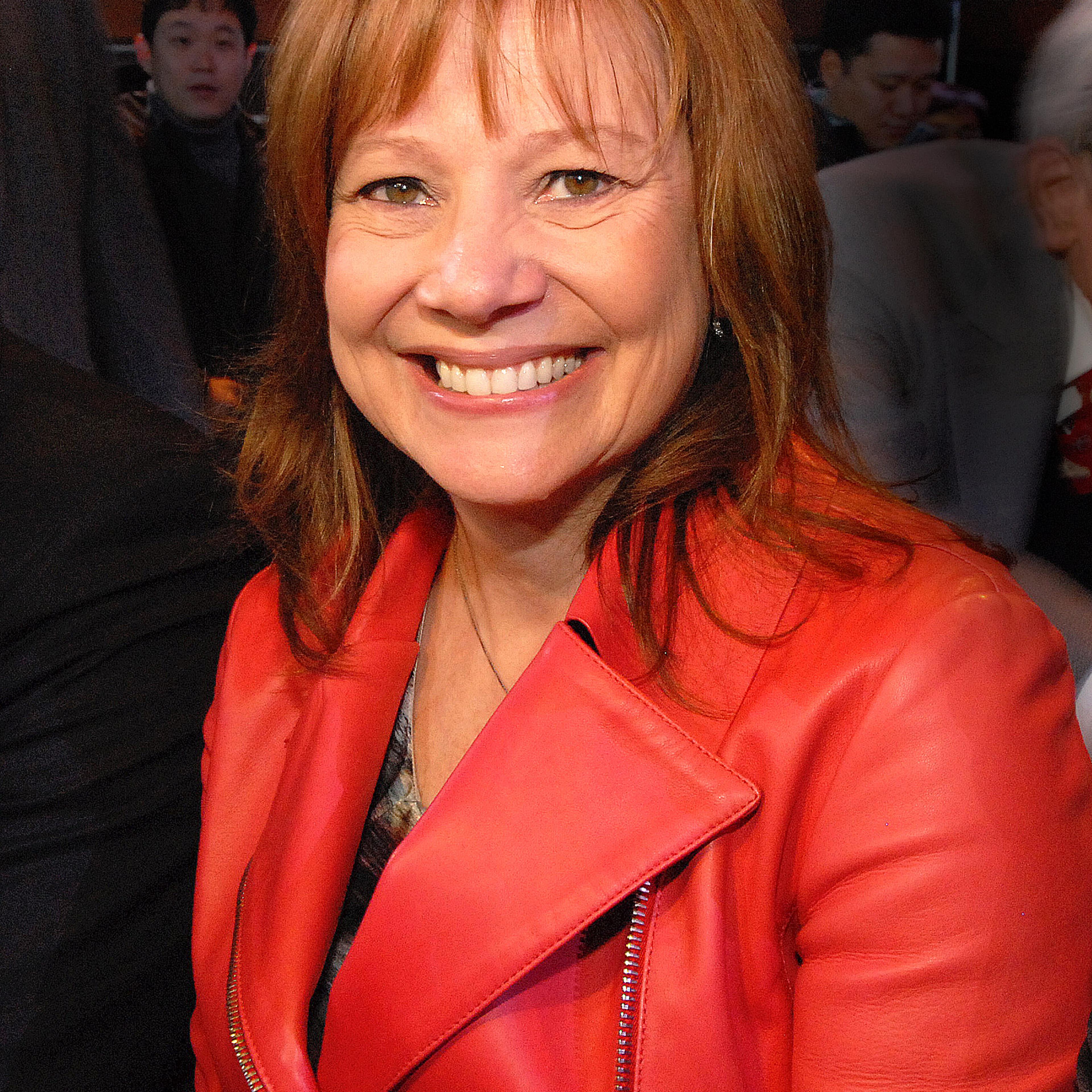 Mary Barra, CEO of General Motors, attends the Buick Avenir press conference on Jan. 11, 2015 in Detroit, Michigan.