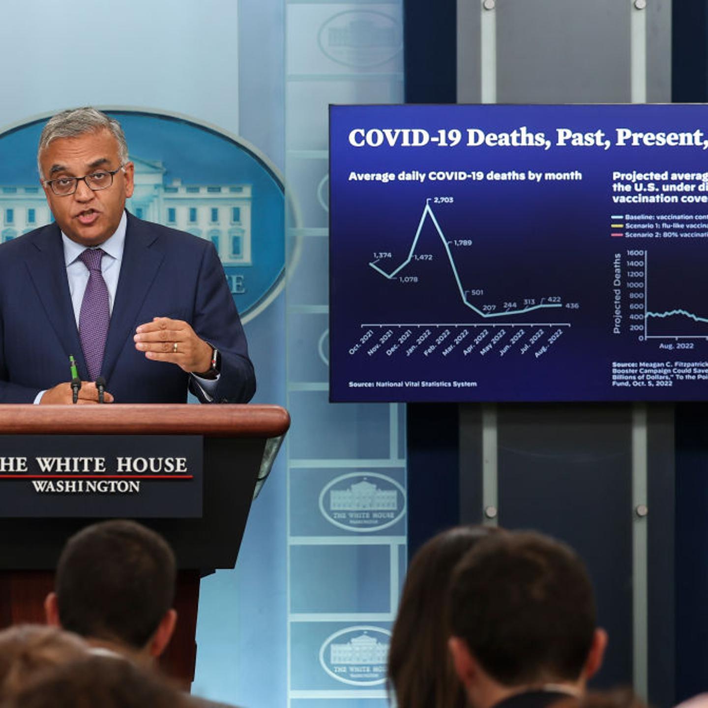 Media Briefing Held By White House Press Secretary Karine Jean-Pierre