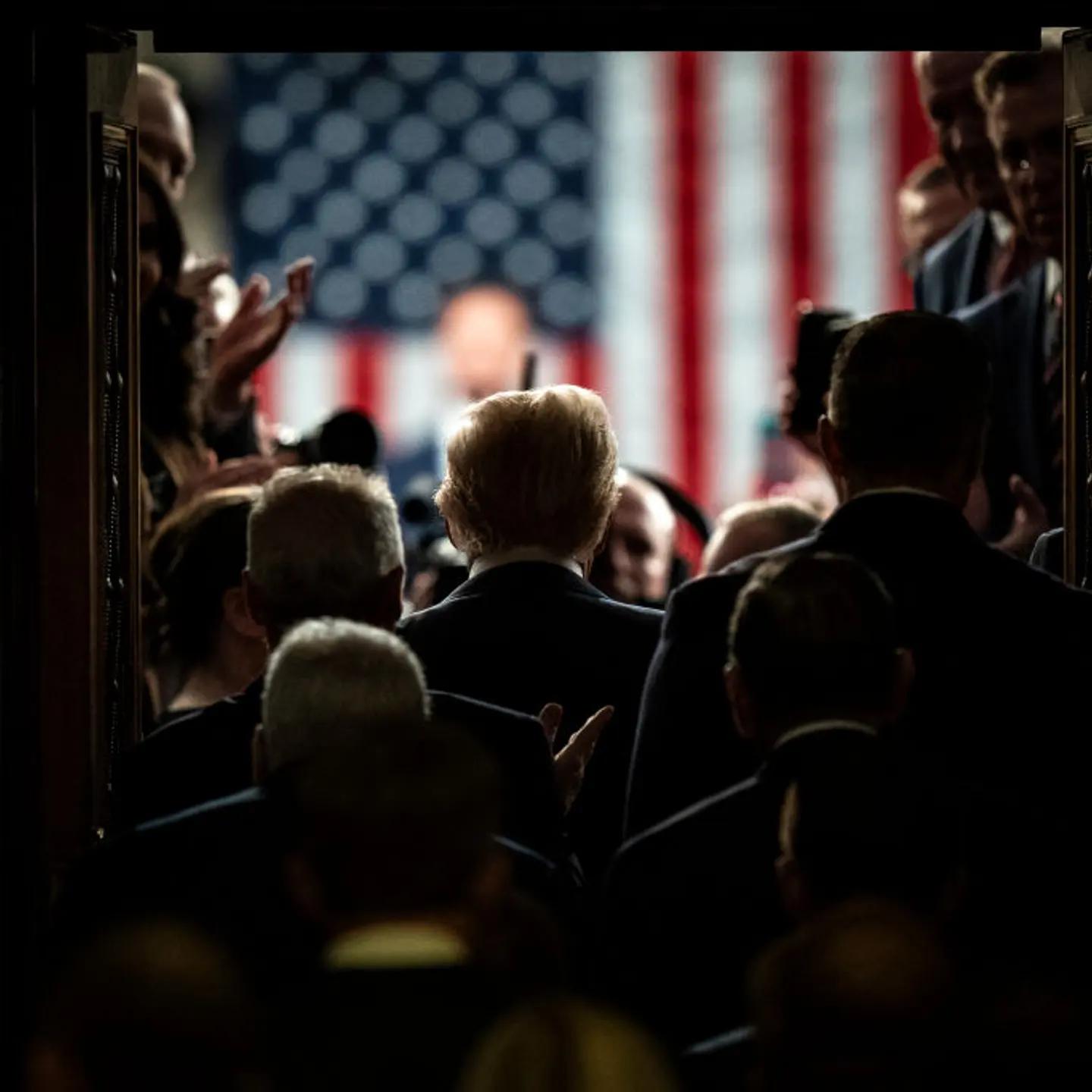 Trump addresses a joint session of Congress