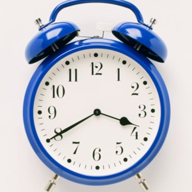 blue-alarm-clock