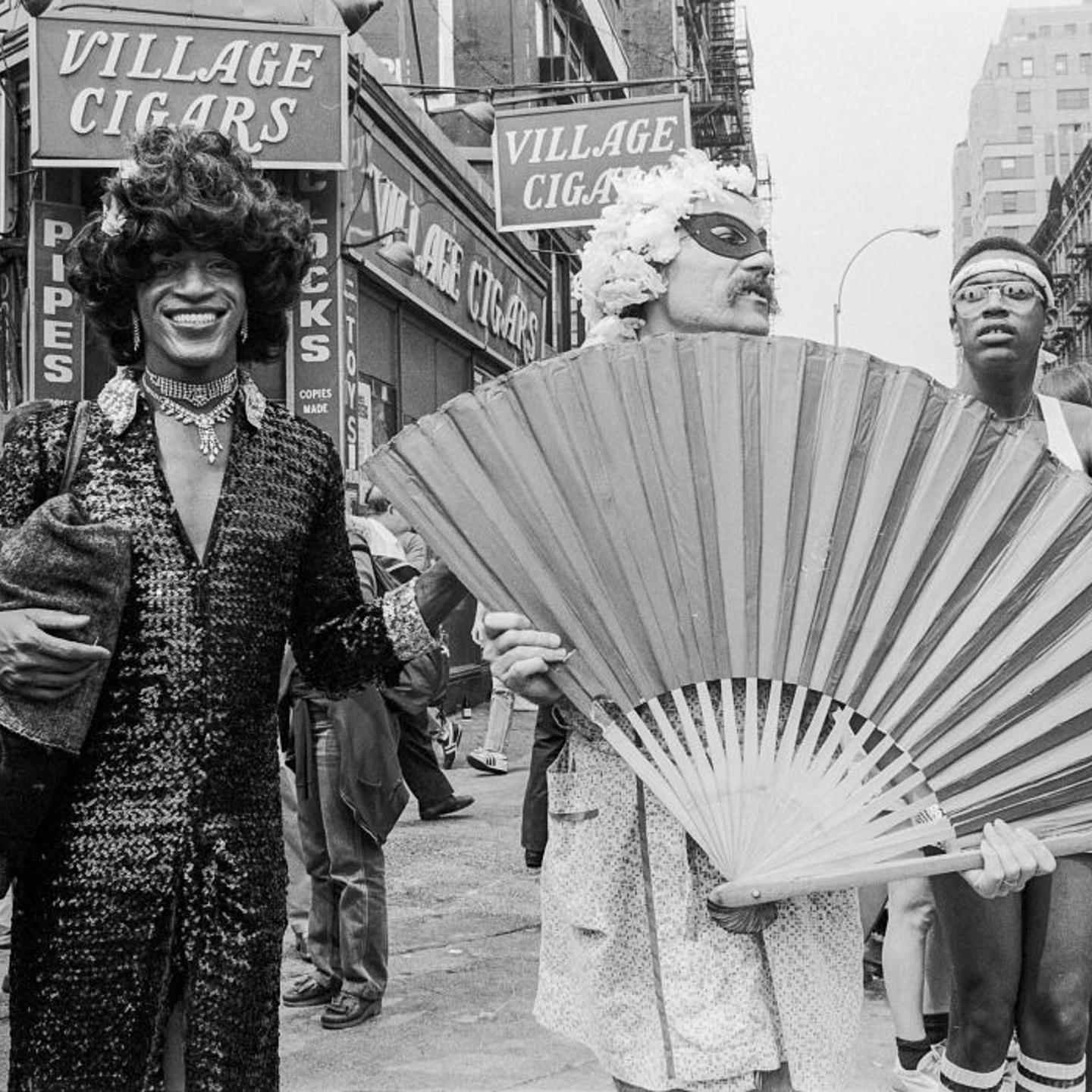 Marsha P. Johnson At 1982 Pride March