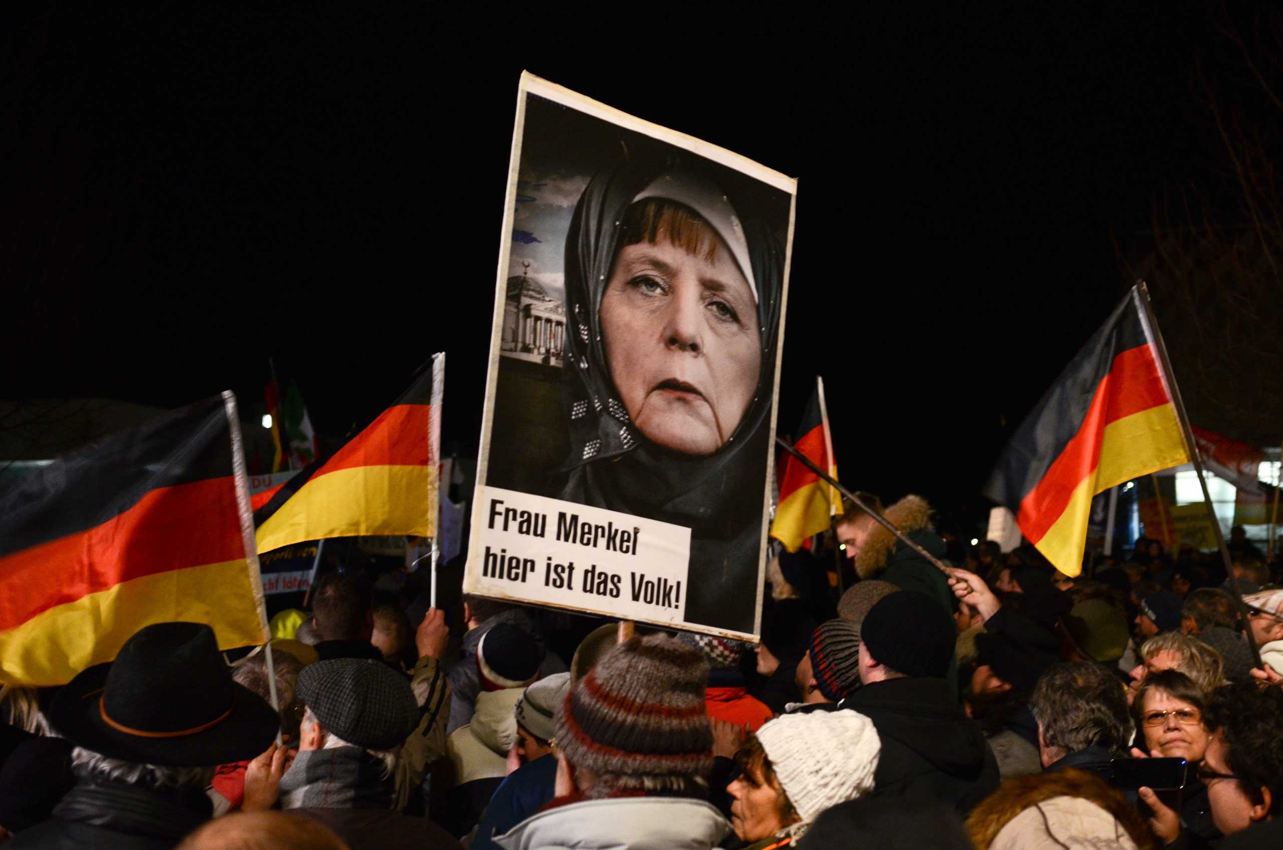 Germany Dresden Anti-Islam