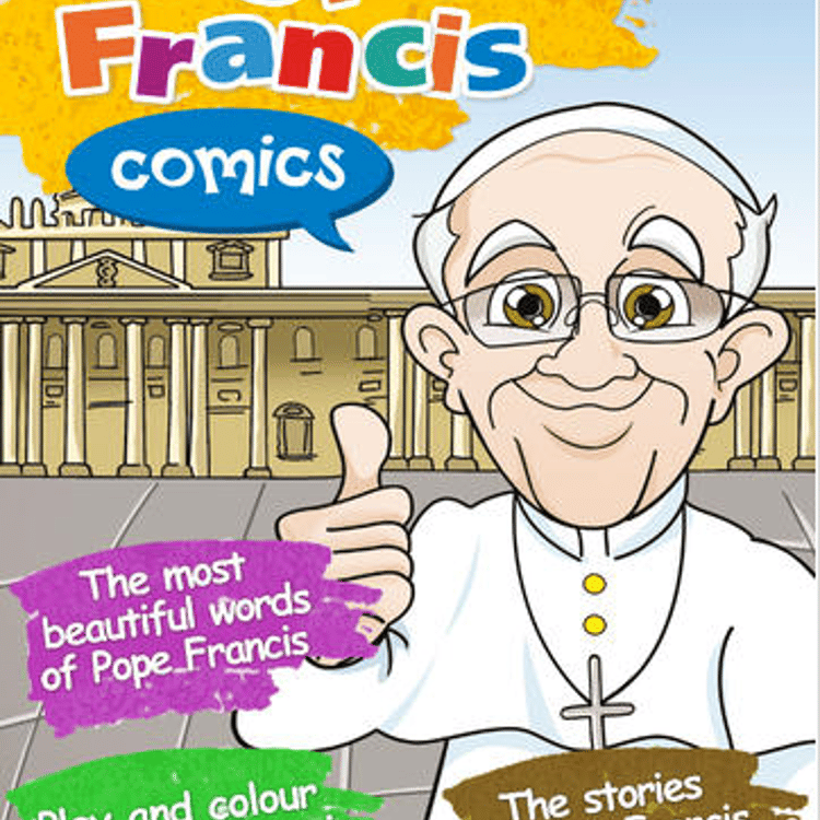 Pope Francis comic books are now in app form.