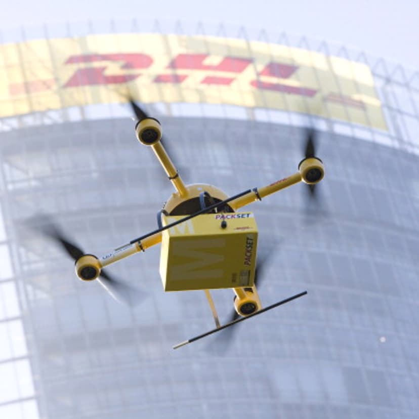 German Post/DHL packege drone