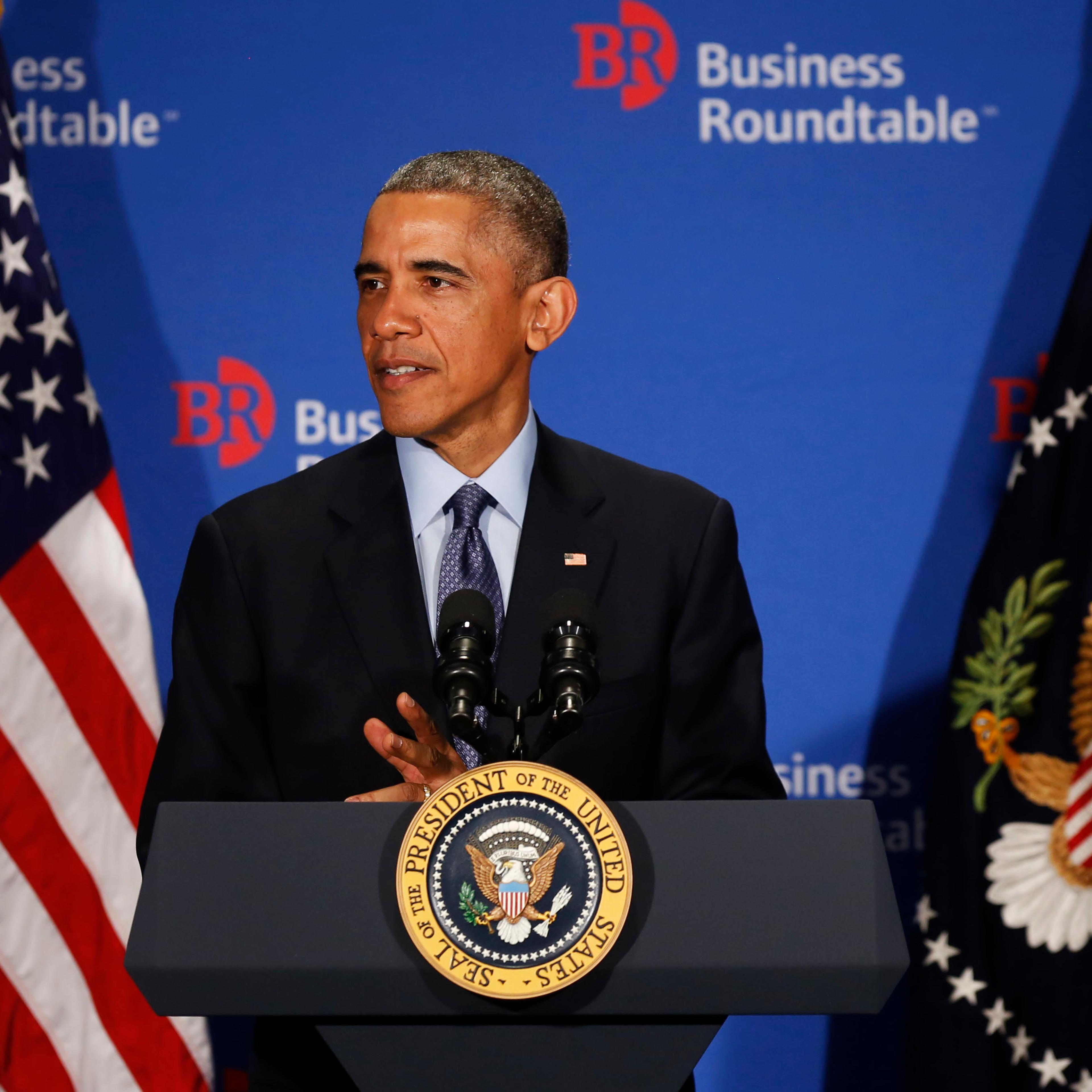 Obama Addresses Business Roundtable