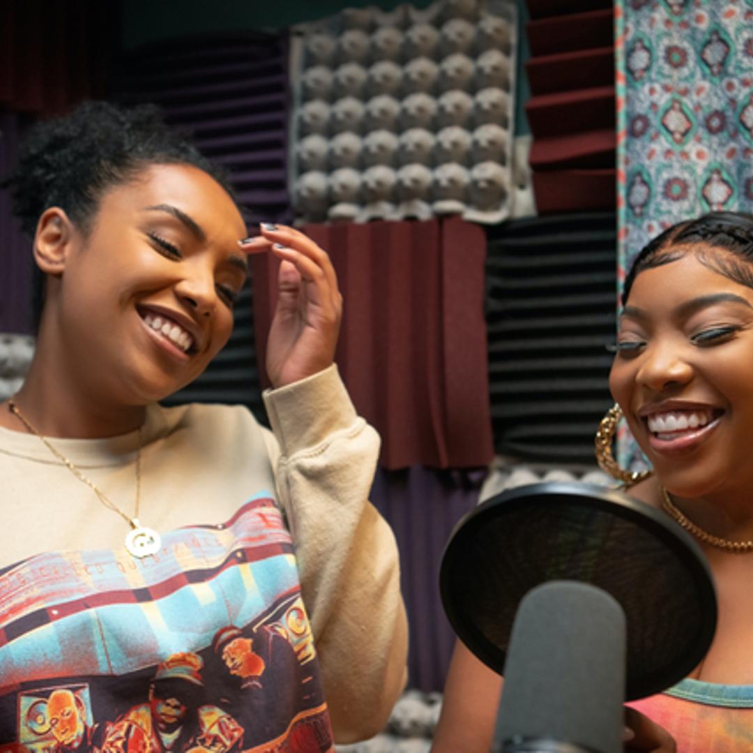 Aida Osman, left, and KaMillion in 'Rap Sh!t'