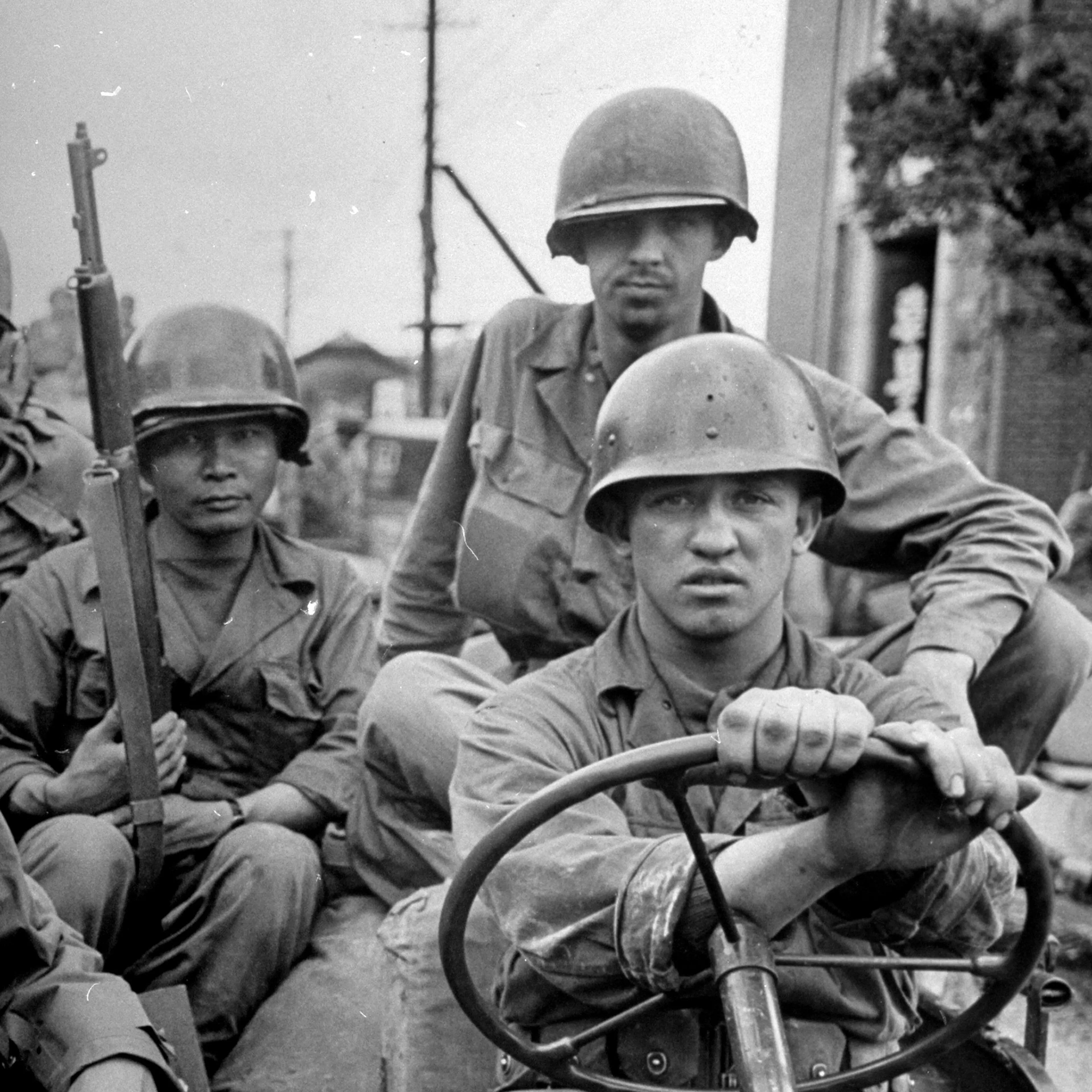 The 1st Cavalry in Korea, July 1950.