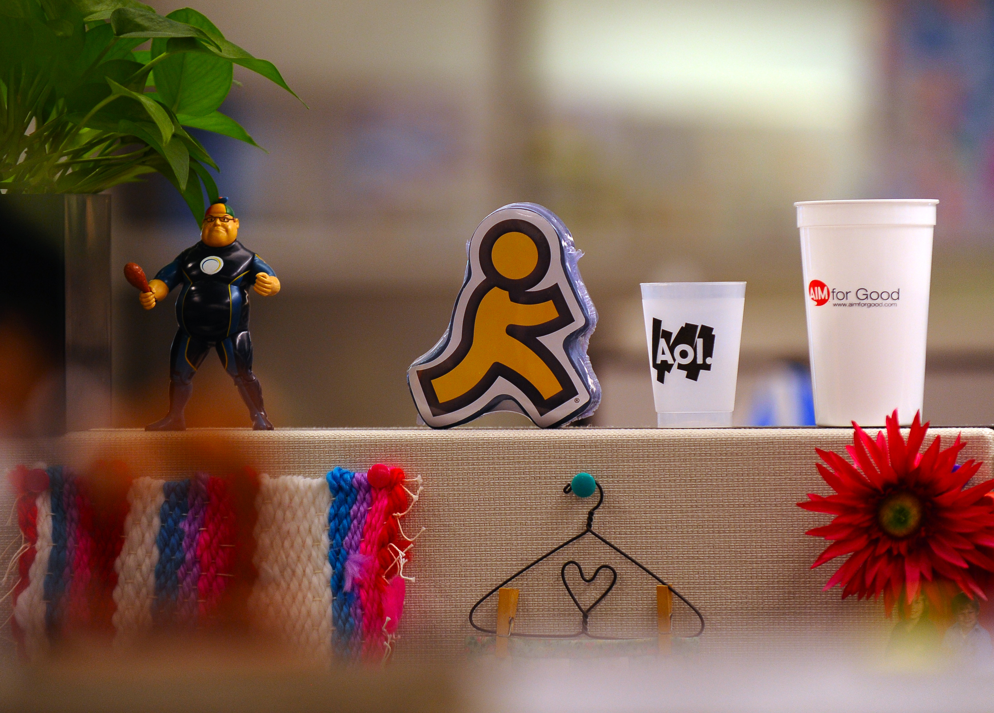 AOL turns 25 years old. We take a tour of the internet pioneer to see how the company has aged.