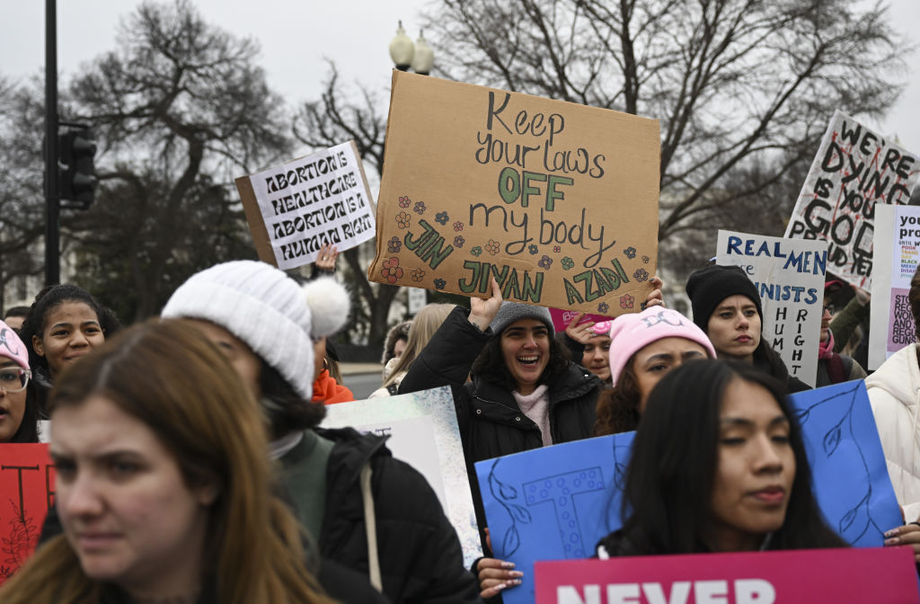 Women's March rally in Washington