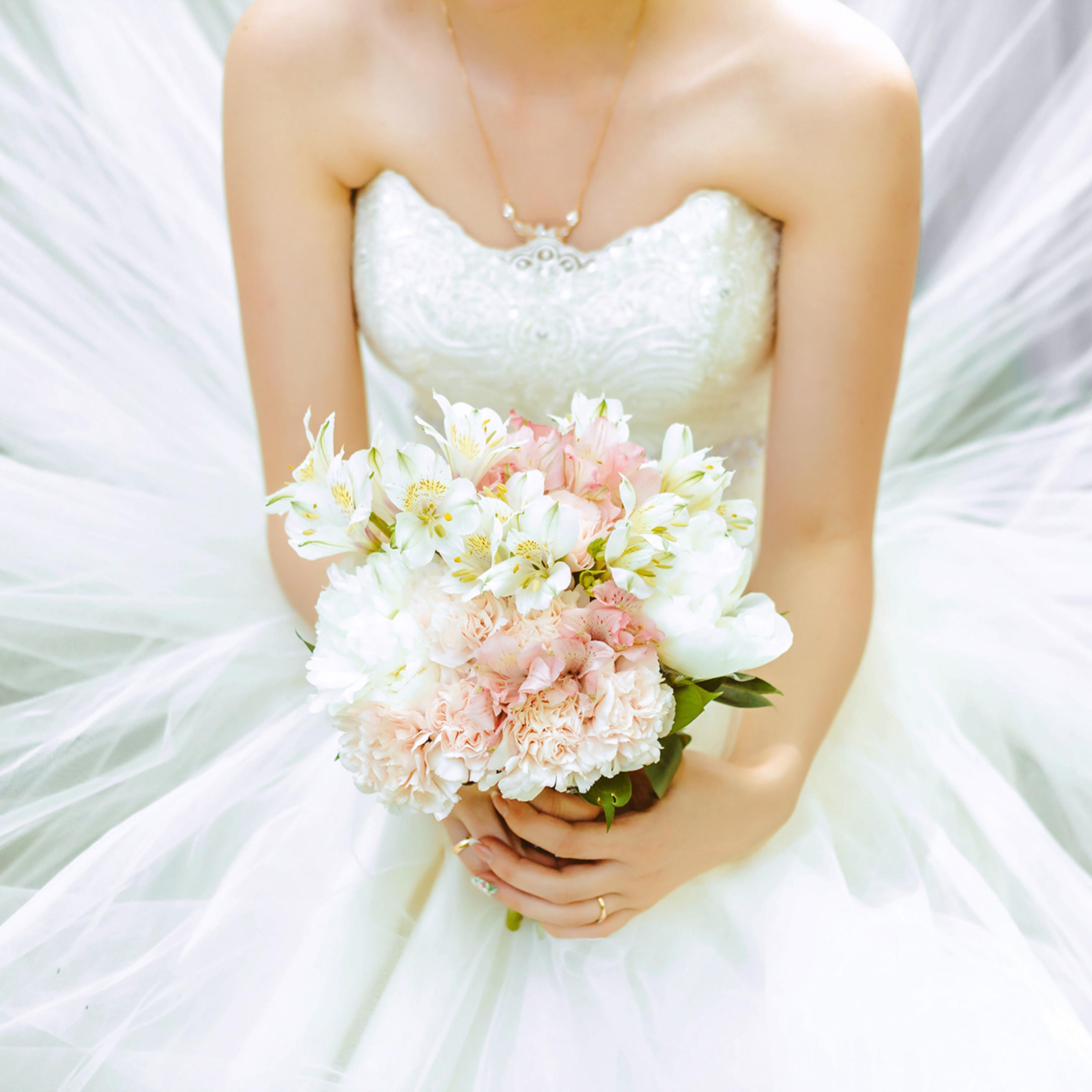 The bride's bouquet