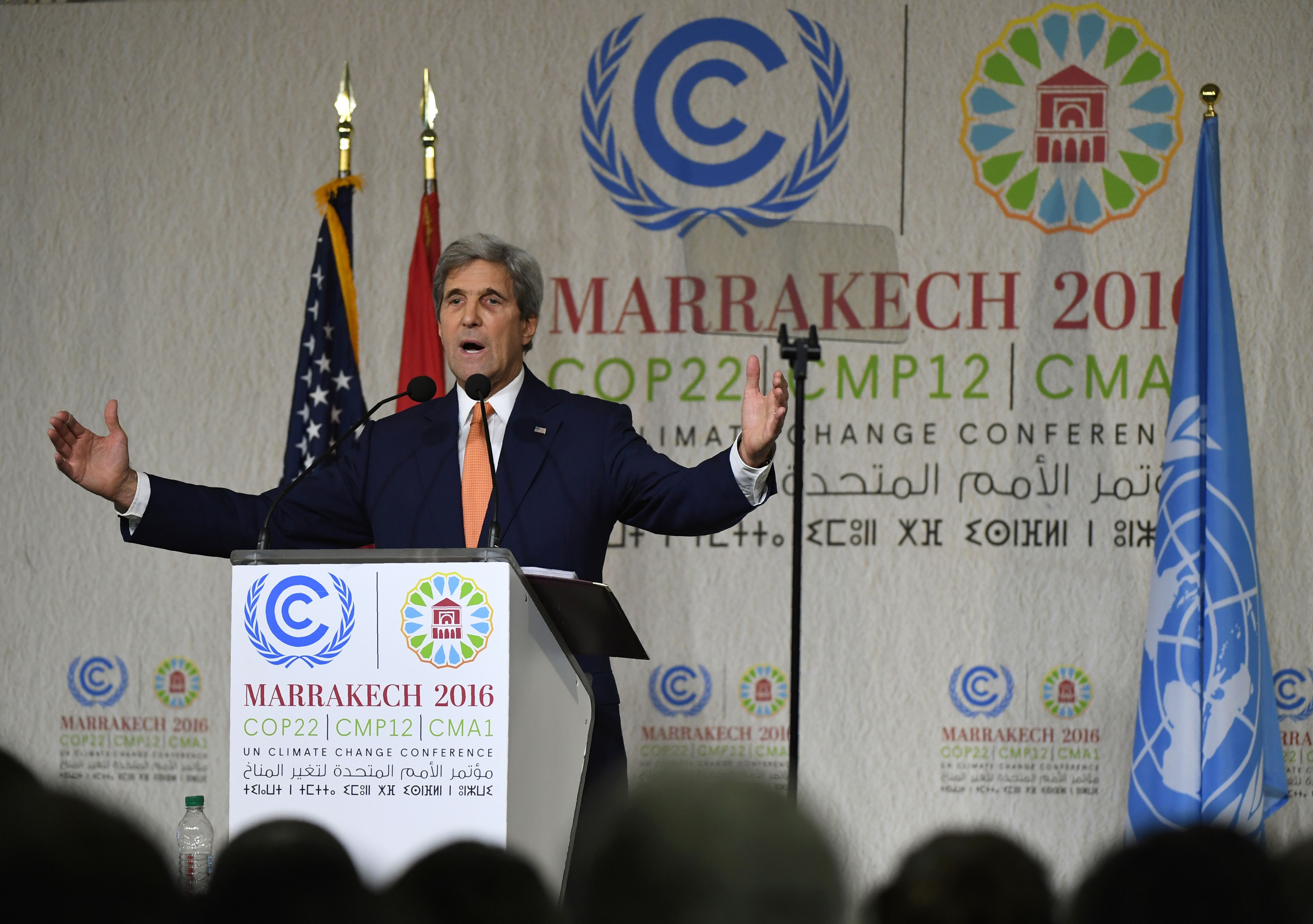 John kerry climate change donald trump