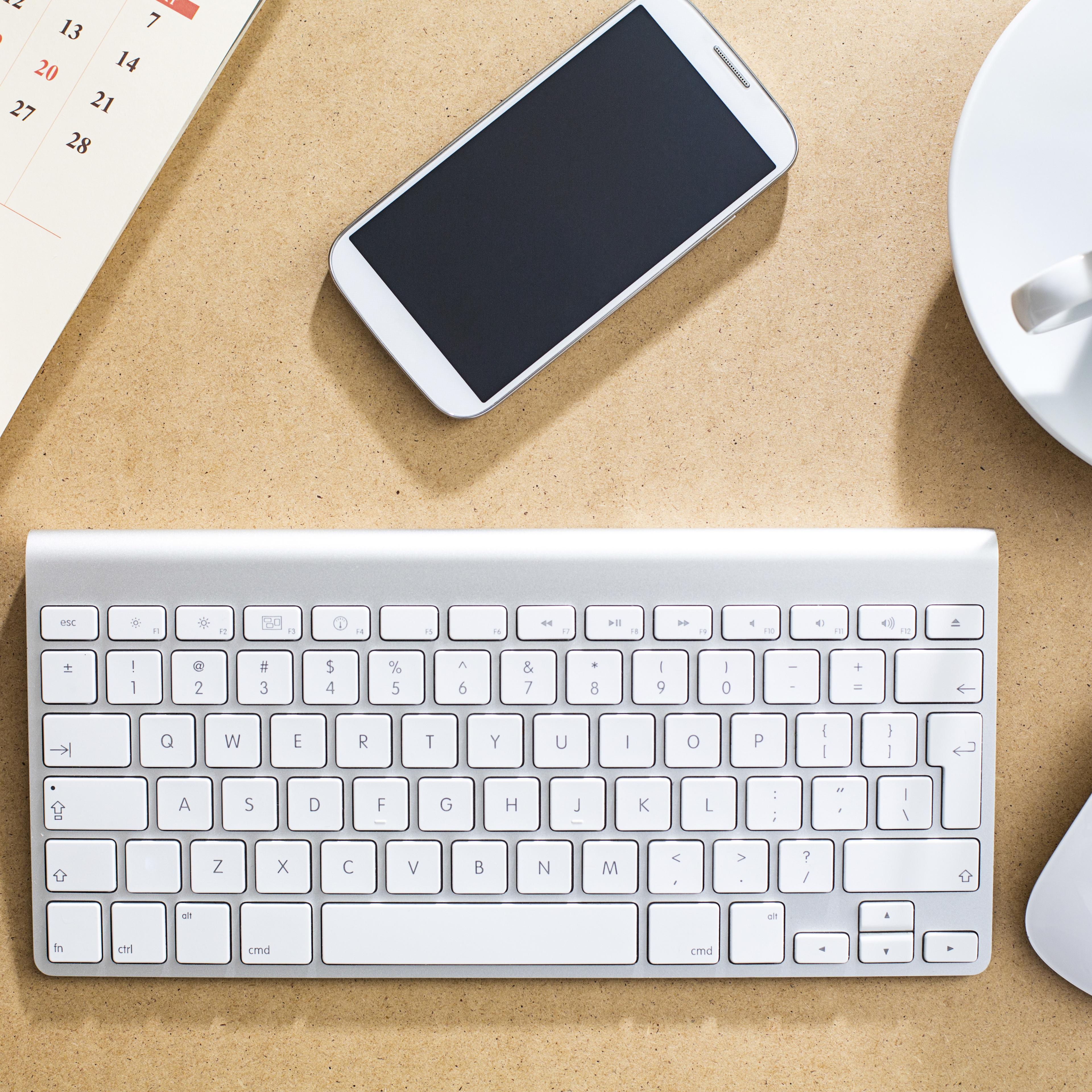 cell phone table desk