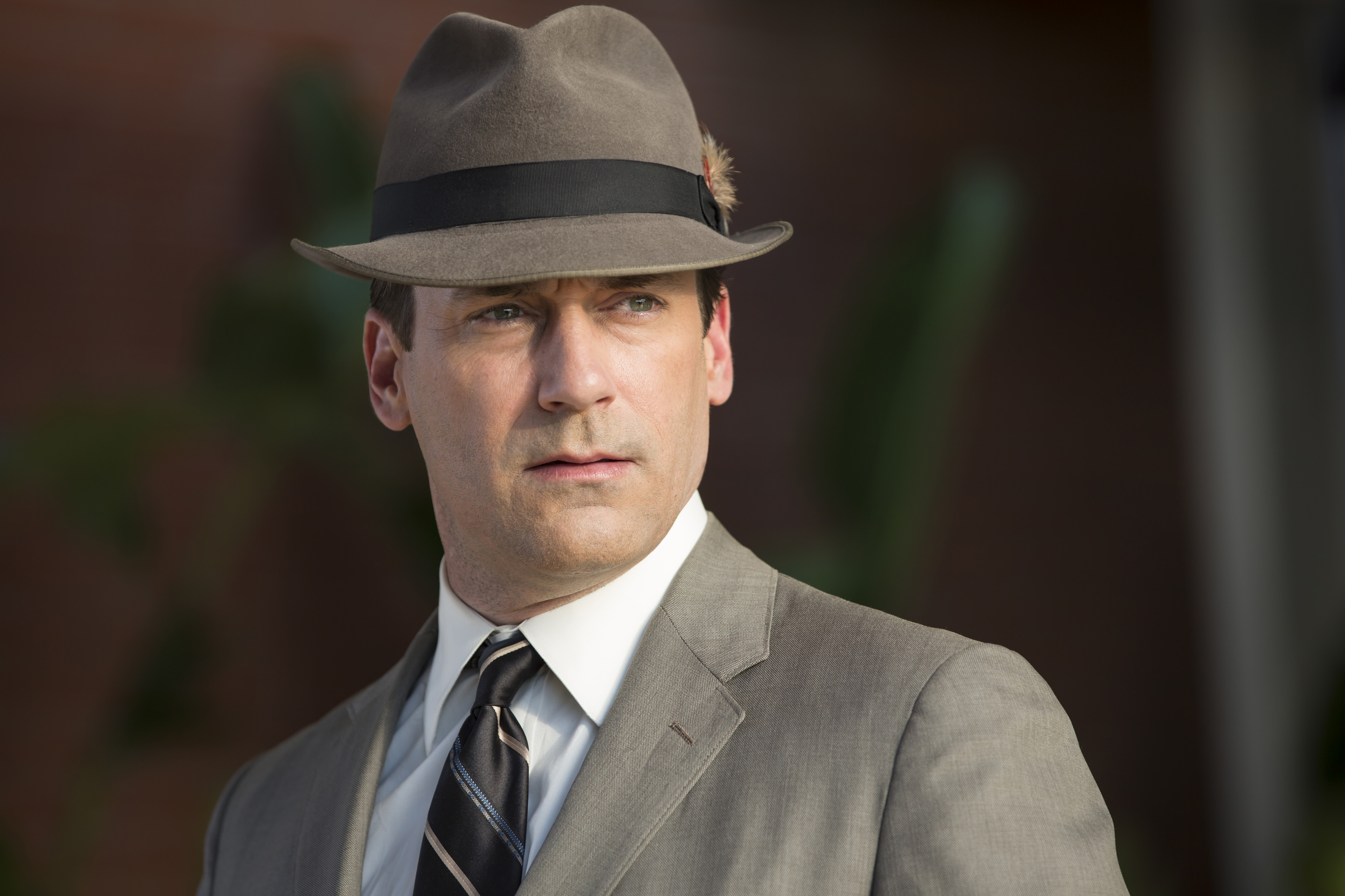 Jon Hamm as Don Draper in the Season 7 premiere of AMC's Mad Men.