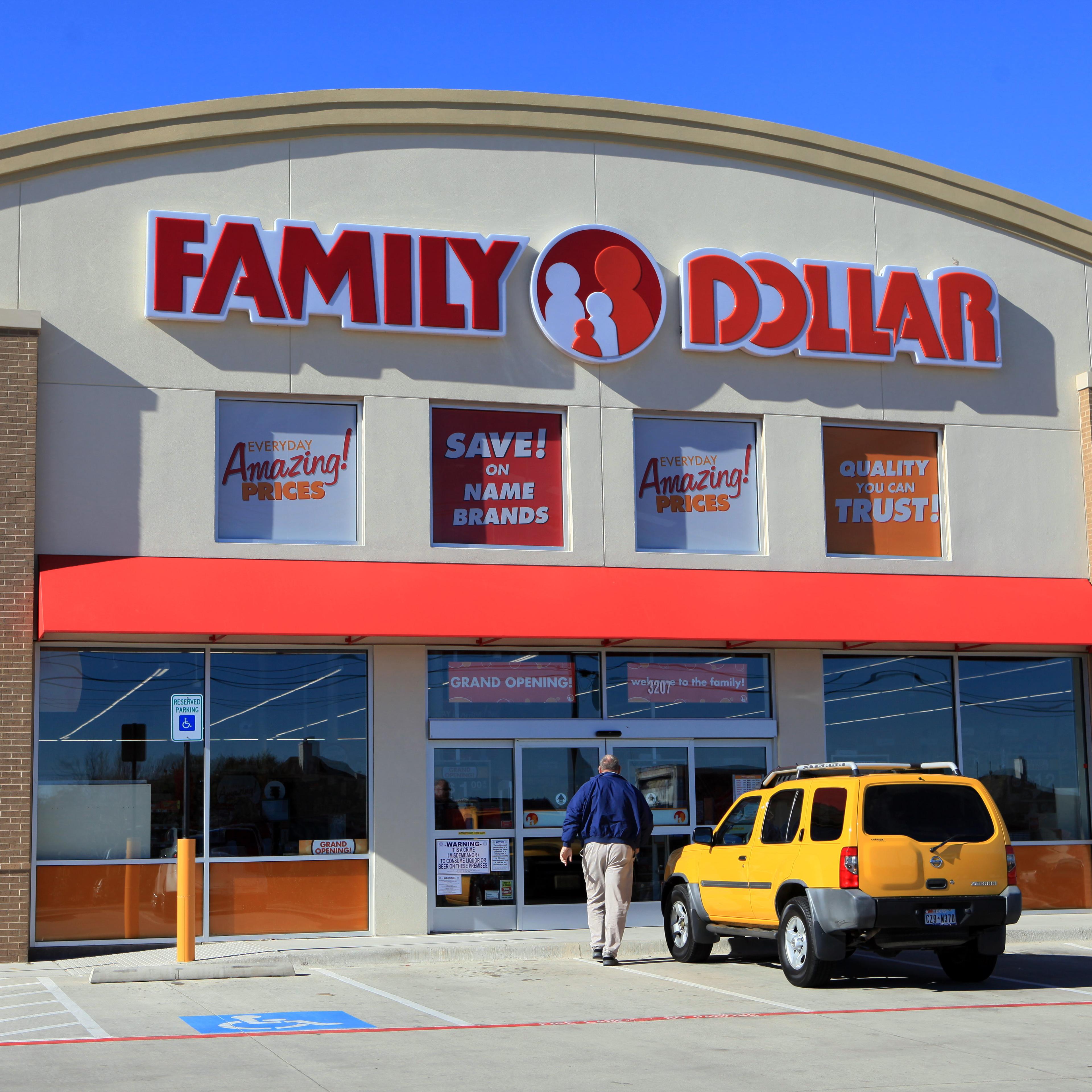 Inside A Family Dollar Store Ahead Of Earnings Figures