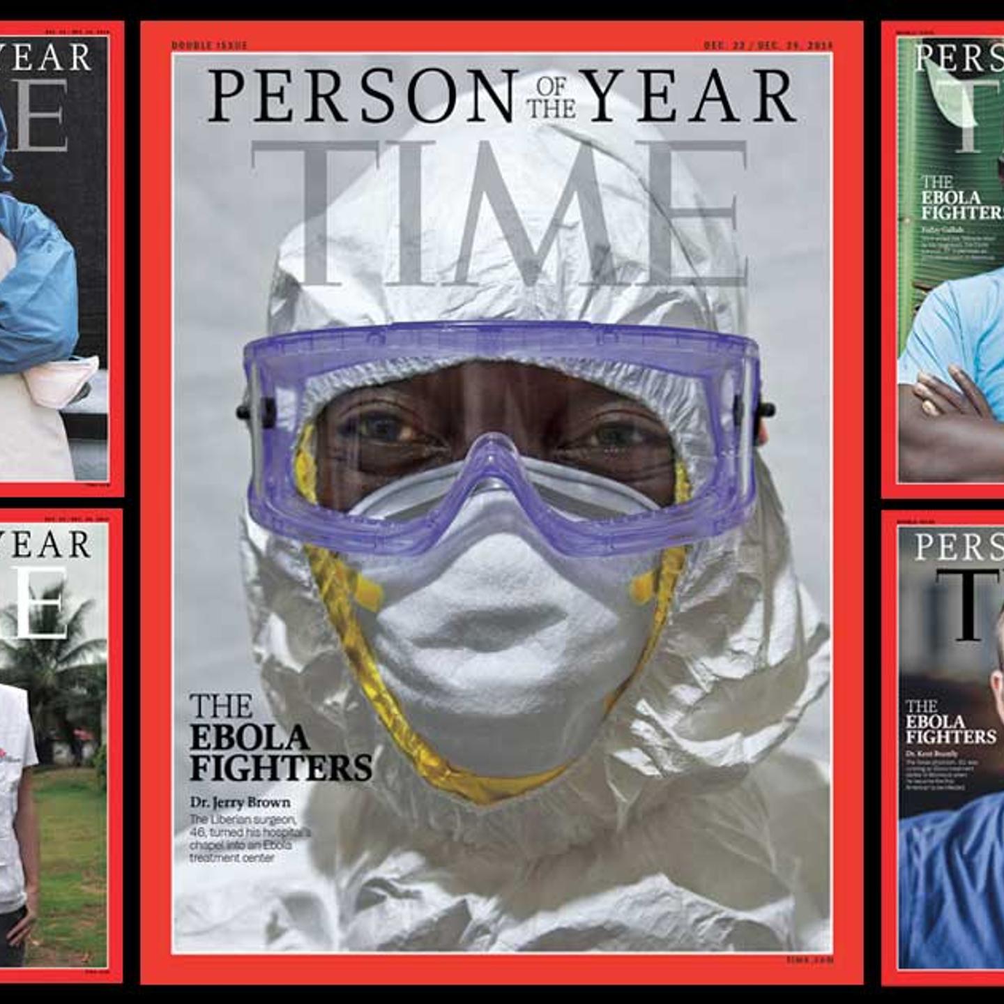 TIME Person of the Year 2014 Magazine Cover: The Ebola Fighters 141222