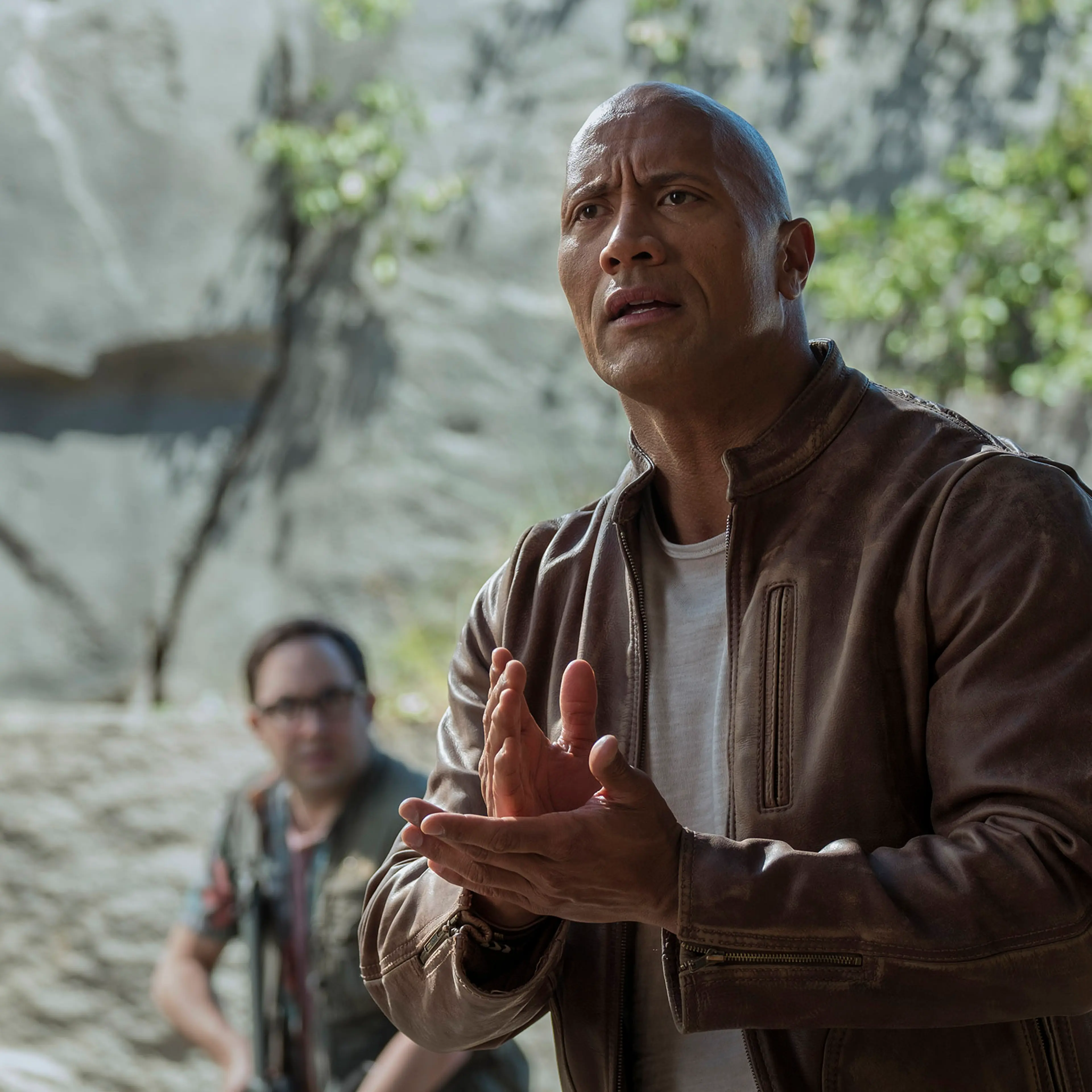 Dwayne Johnson in Rampage