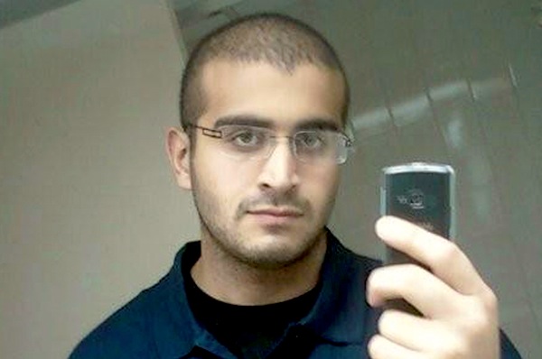 Undated photo from a social media account of Omar Mateen