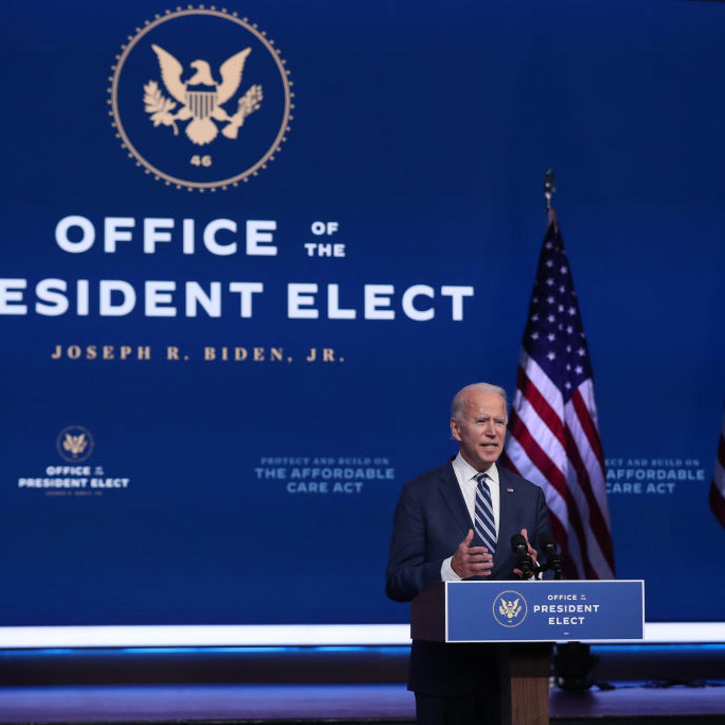 President-Elect Biden Remarks On ACA As Supreme Court Takes On Case