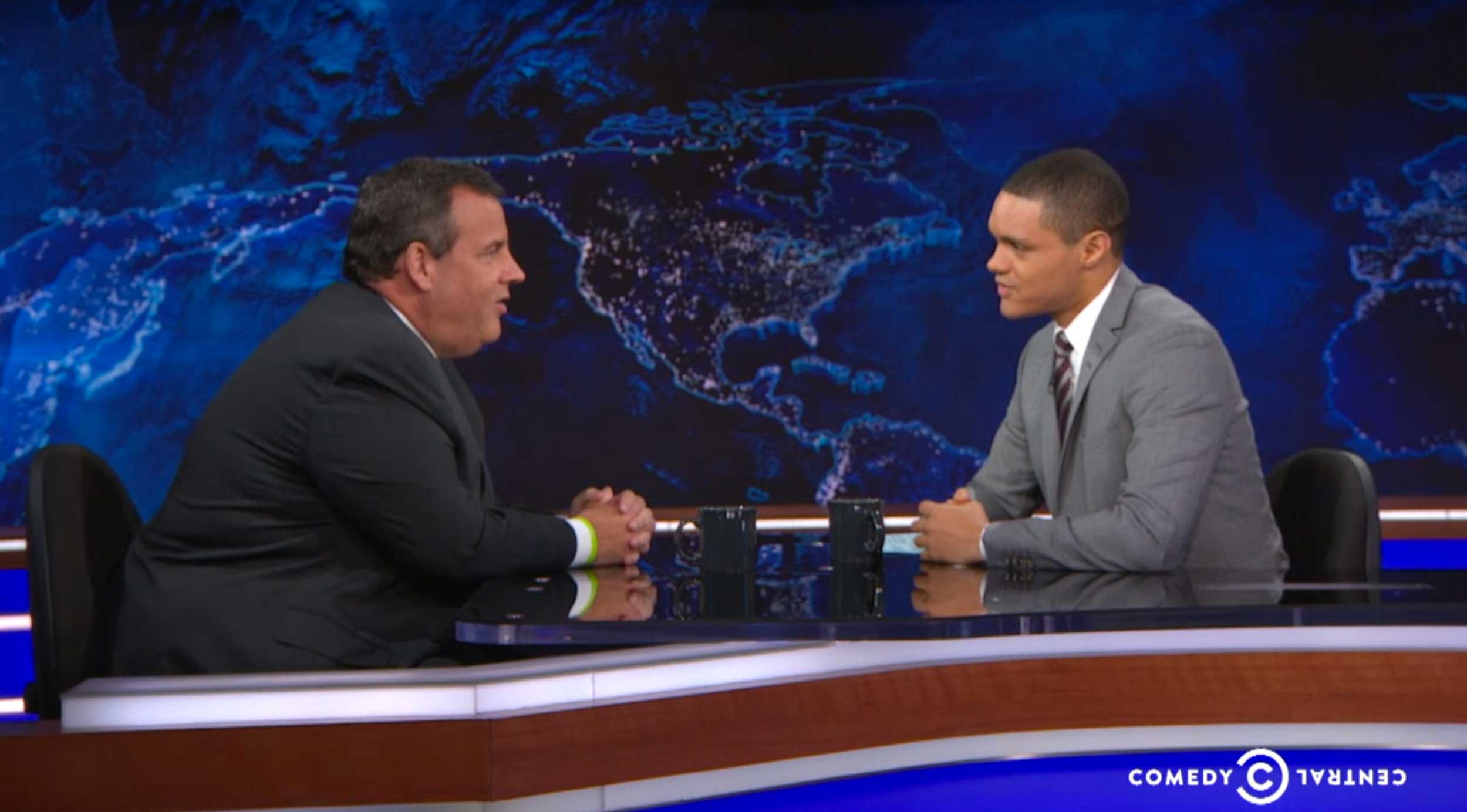 Chris Christie Daily Show