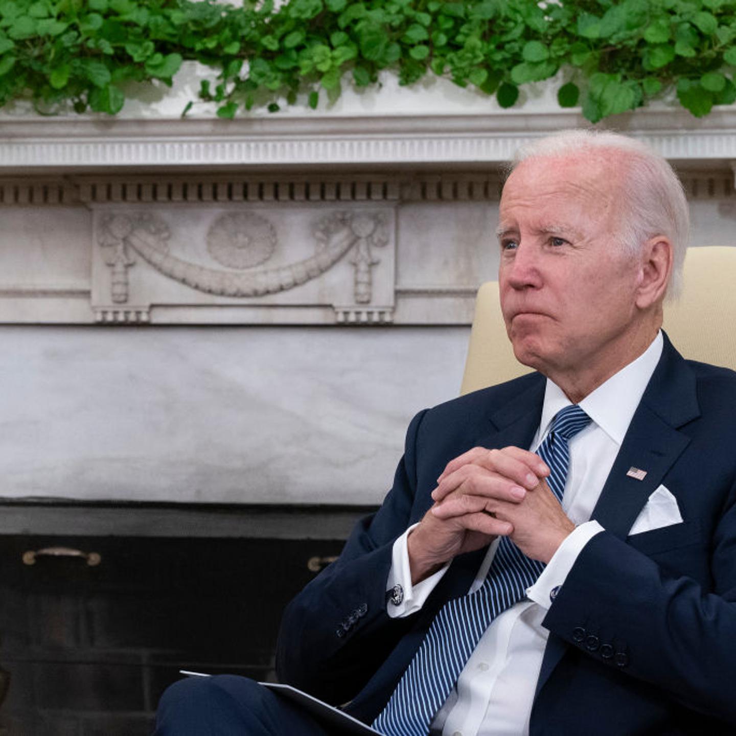 President Biden Meets With Mexican President Obrador In The Oval Office
