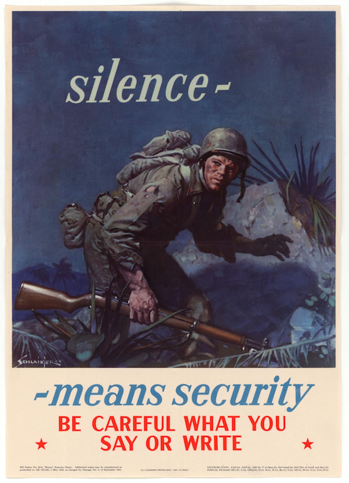 Silence Poster