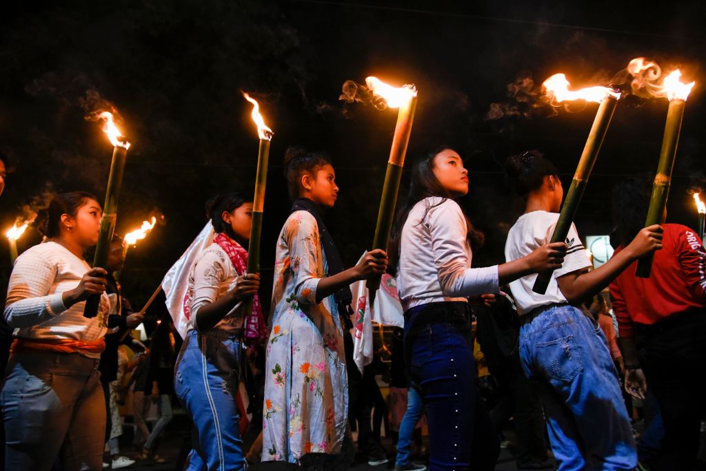 Protest Against Citizenship Amendment Bill In Assam