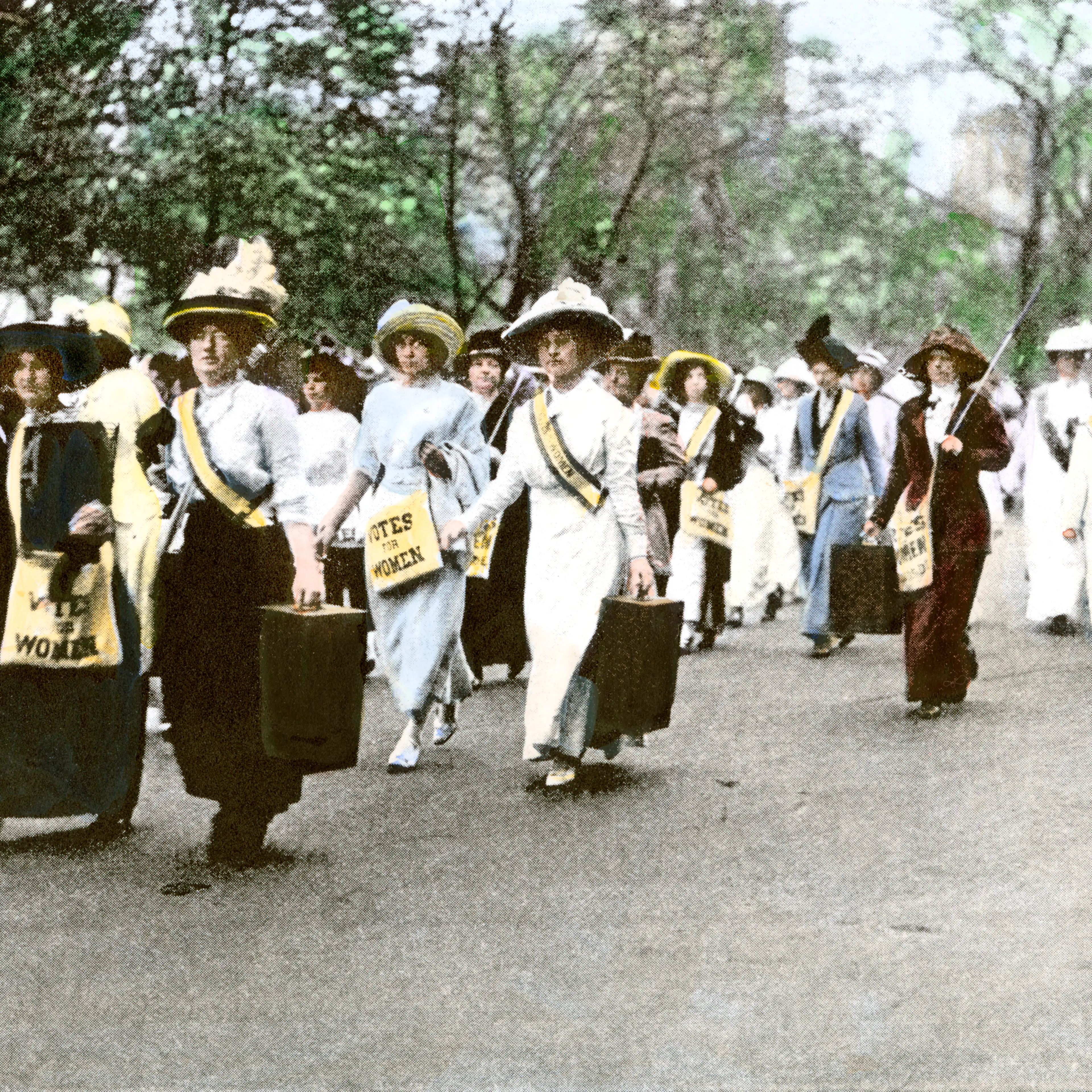 Suffragettes in New York City, 1912
