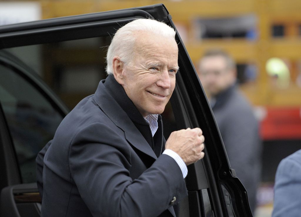 Former Vice President Joe Biden is reporting he raised $6.3 million in the first day of his presidential campaign.