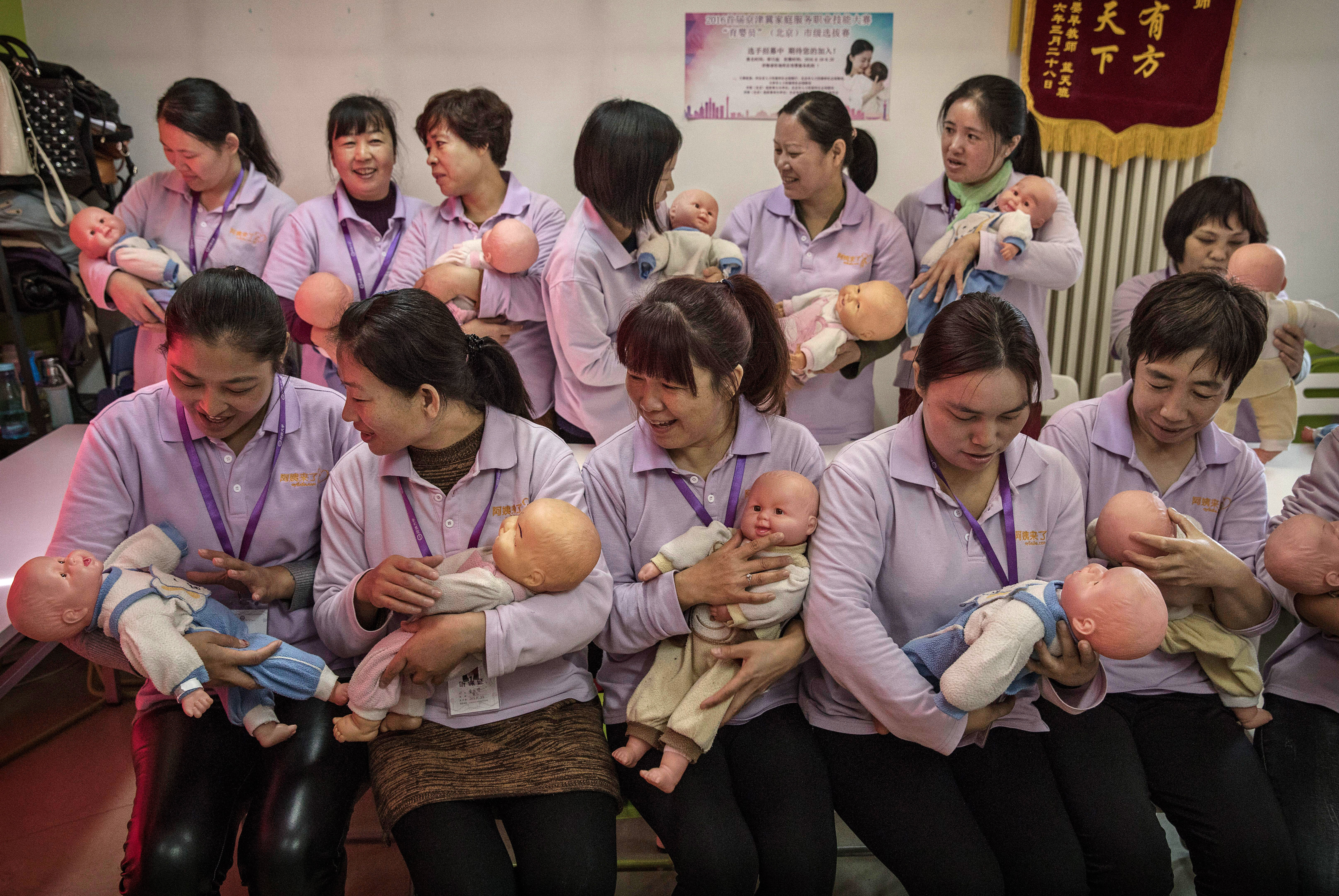 Learning Childcare At Beijing's Nanny University