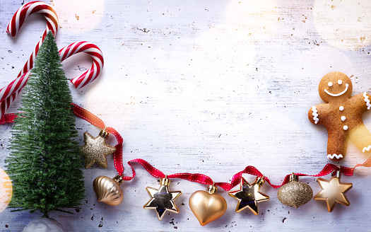Christmas holidays composition