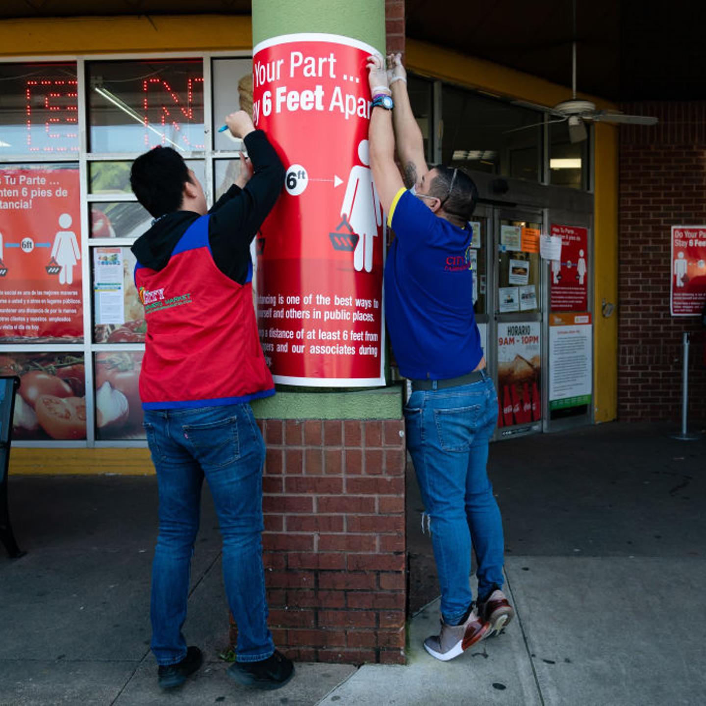 Grocery Chain Requires Customer Temperature Checks Amid Coronavirus