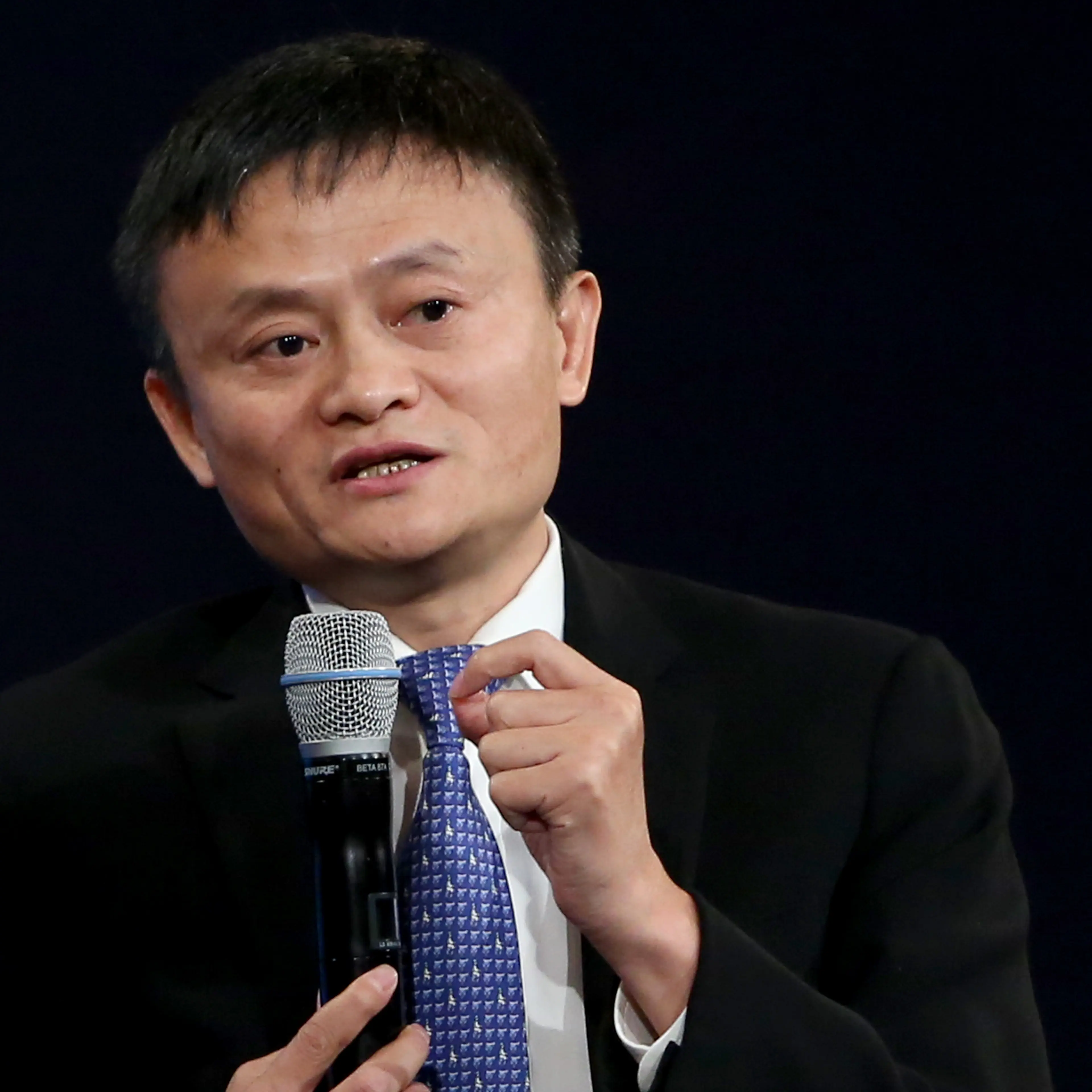 Jack Ma at the Clinton Global Initiative Annual Meeting in New York City on Sept. 29, 2015.