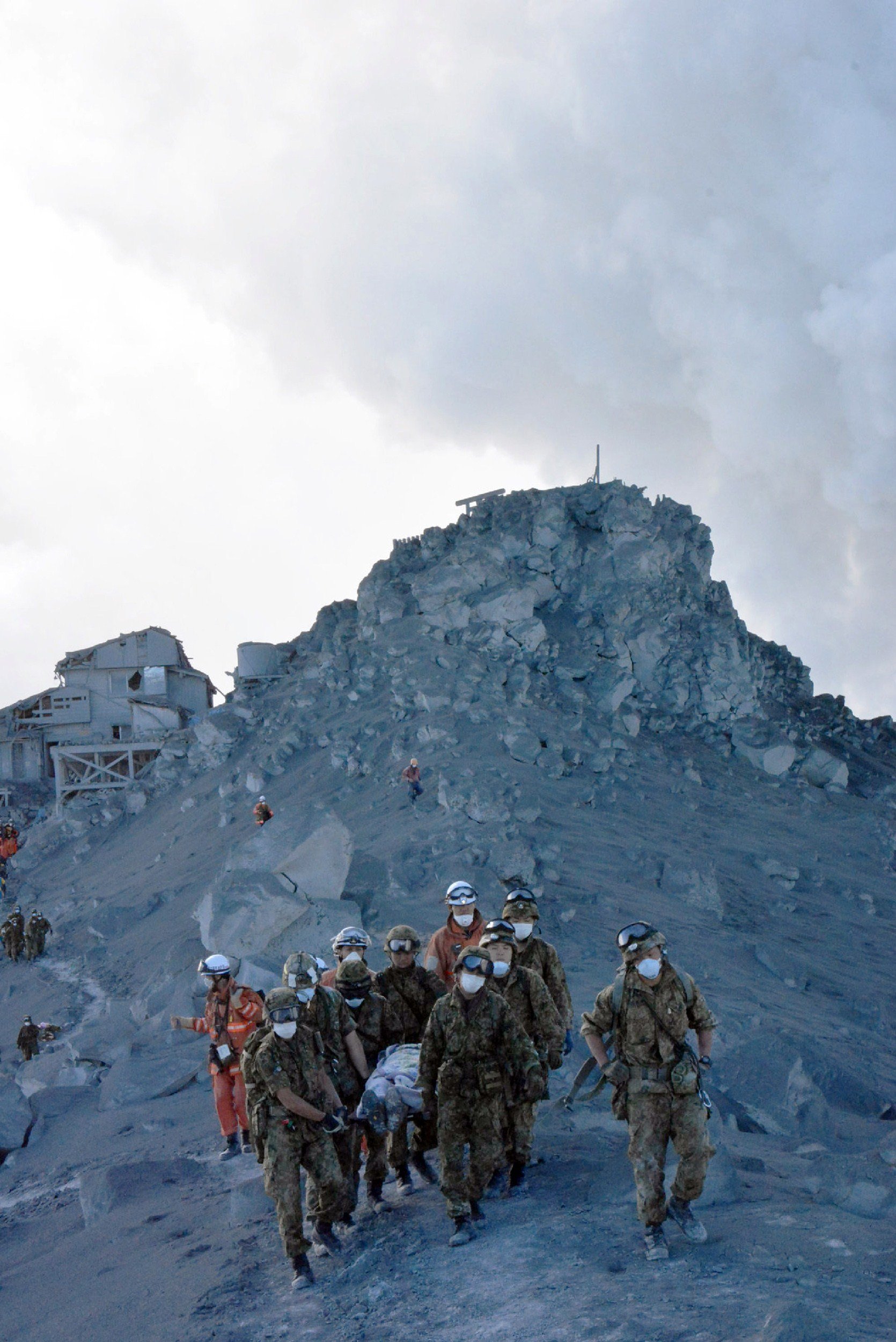 Japan Volcano Rescue