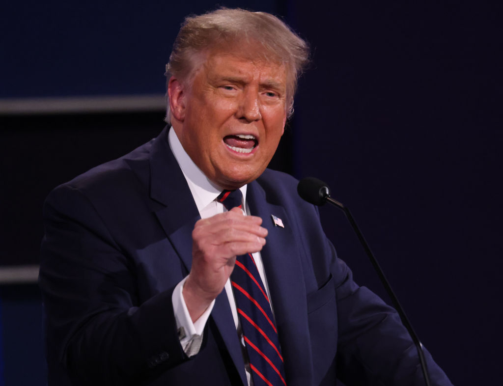Donald Trump And Joe Biden Participate In First Presidential Debate