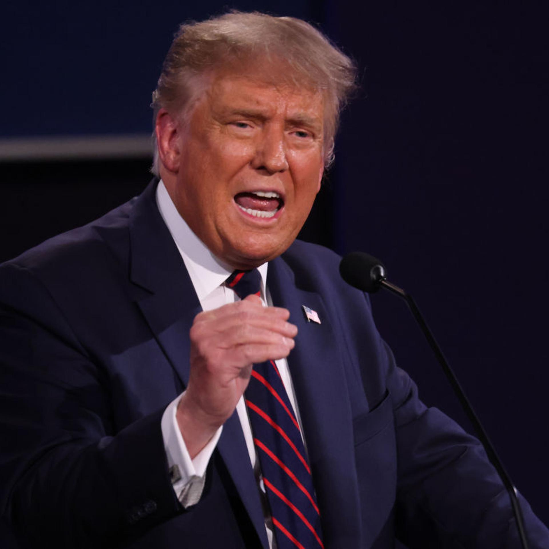 Donald Trump And Joe Biden Participate In First Presidential Debate