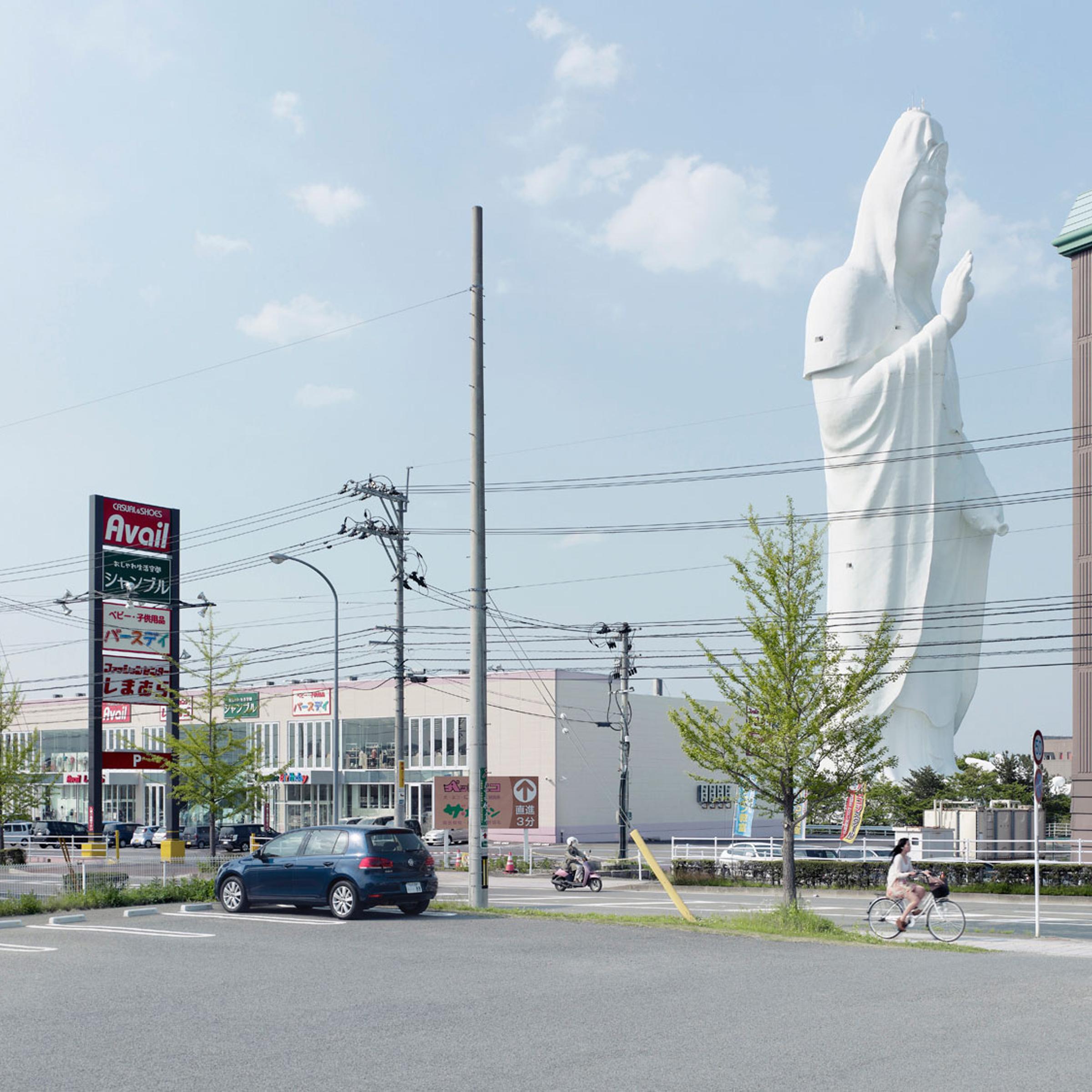 Dai Kannon, 100m (330 ft.), built in 1991. Sendai, Japan.