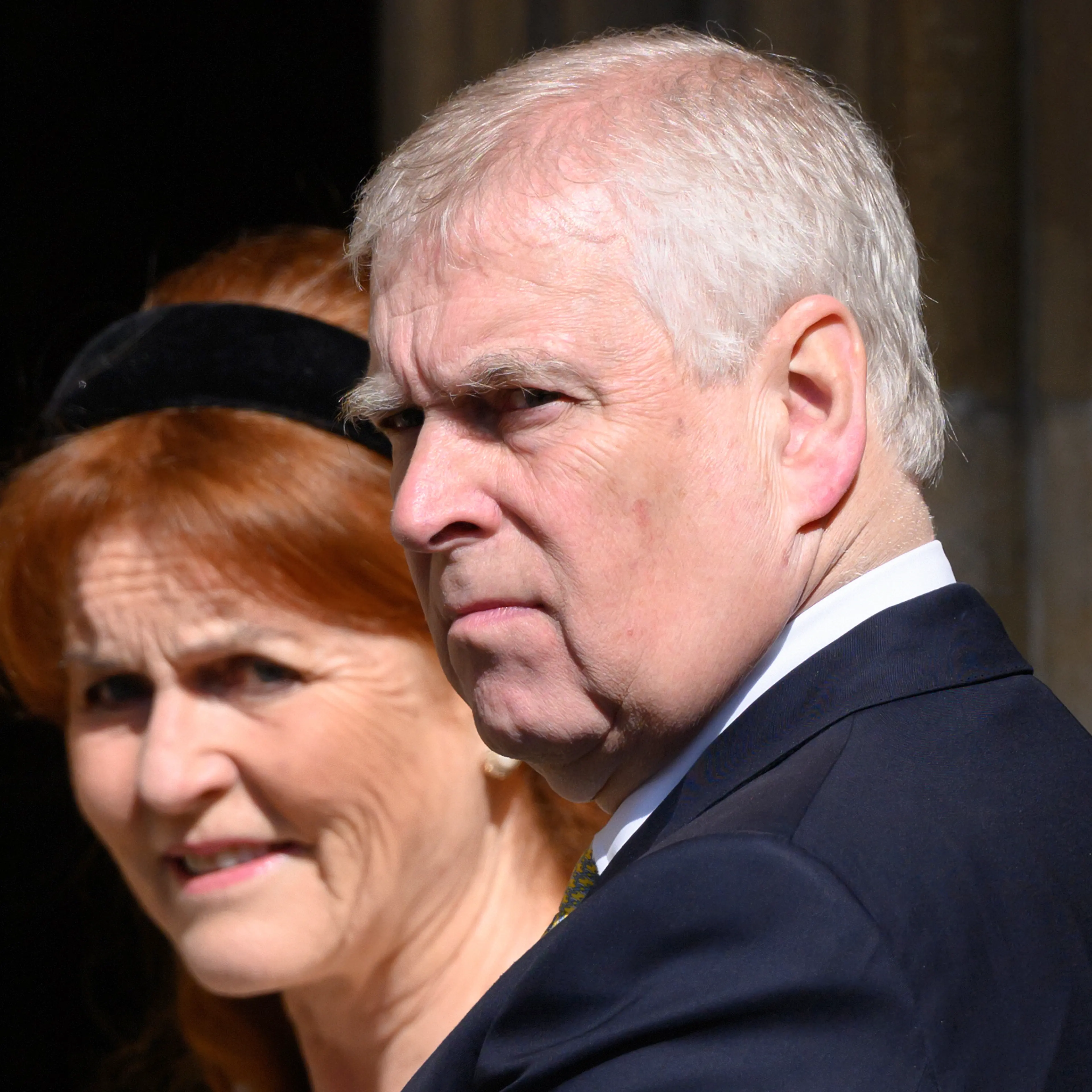 King Charles III And Queen Camilla Attend The 2025 Easter Service At St George's Chapel