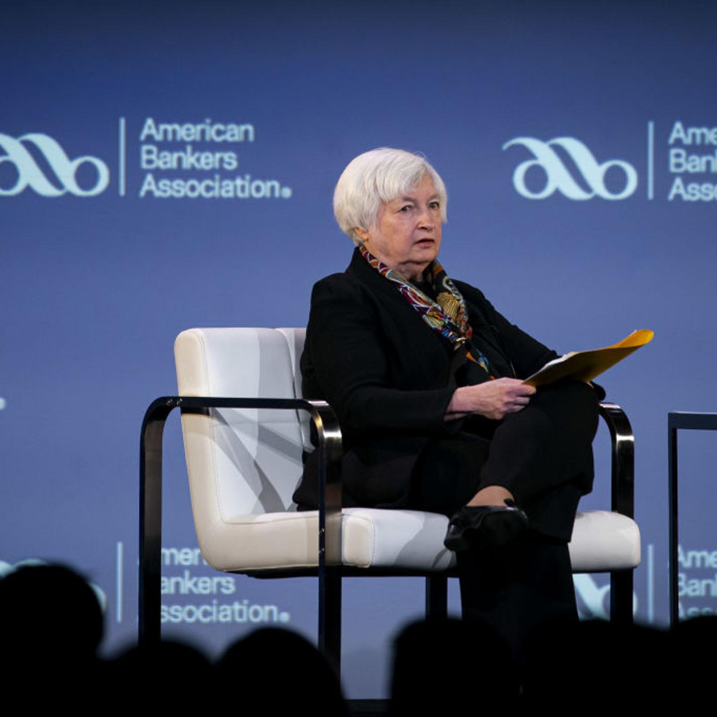 Treasury Secretary Yellen Speaks At American Bankers Association Summit