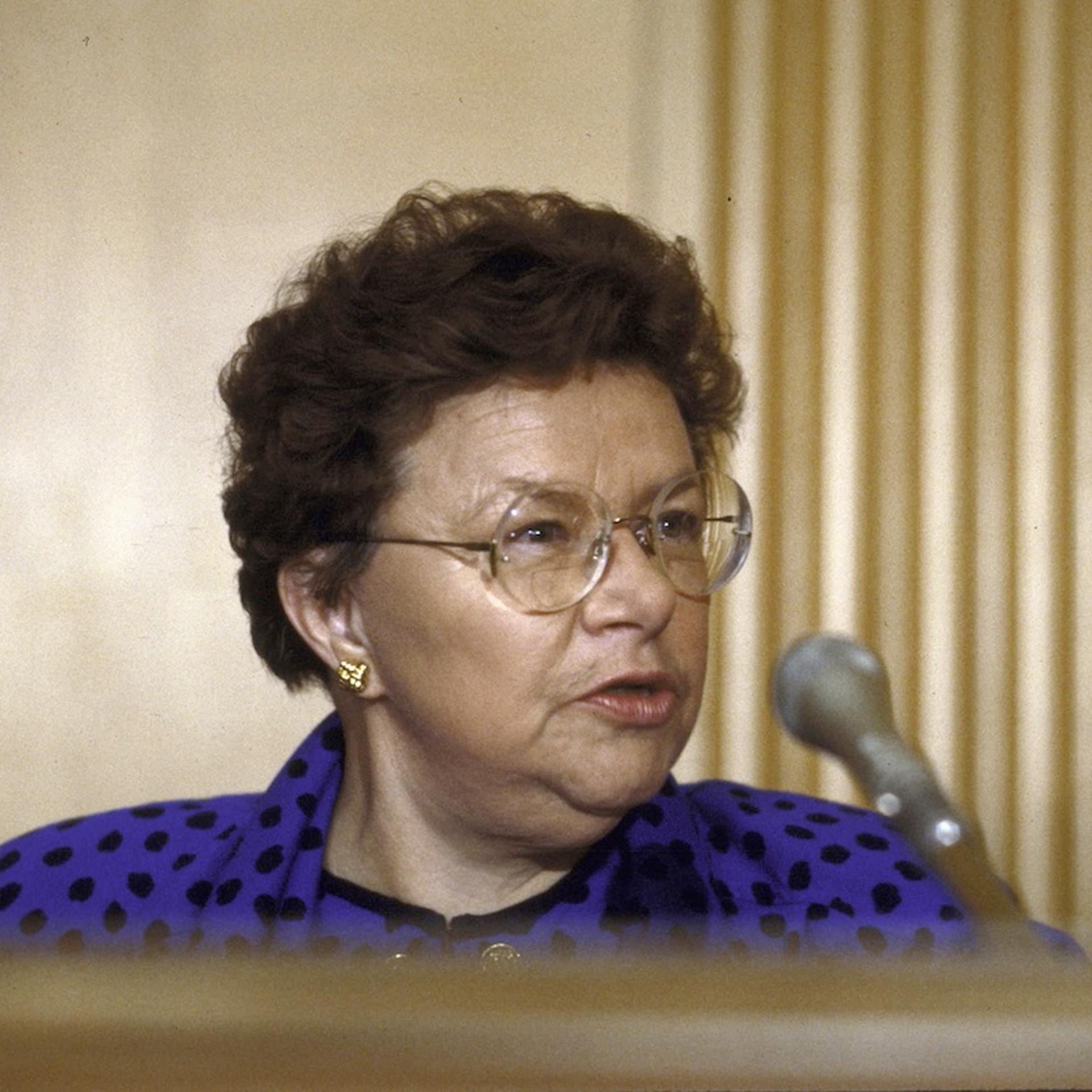 Barbara A. Mikulski