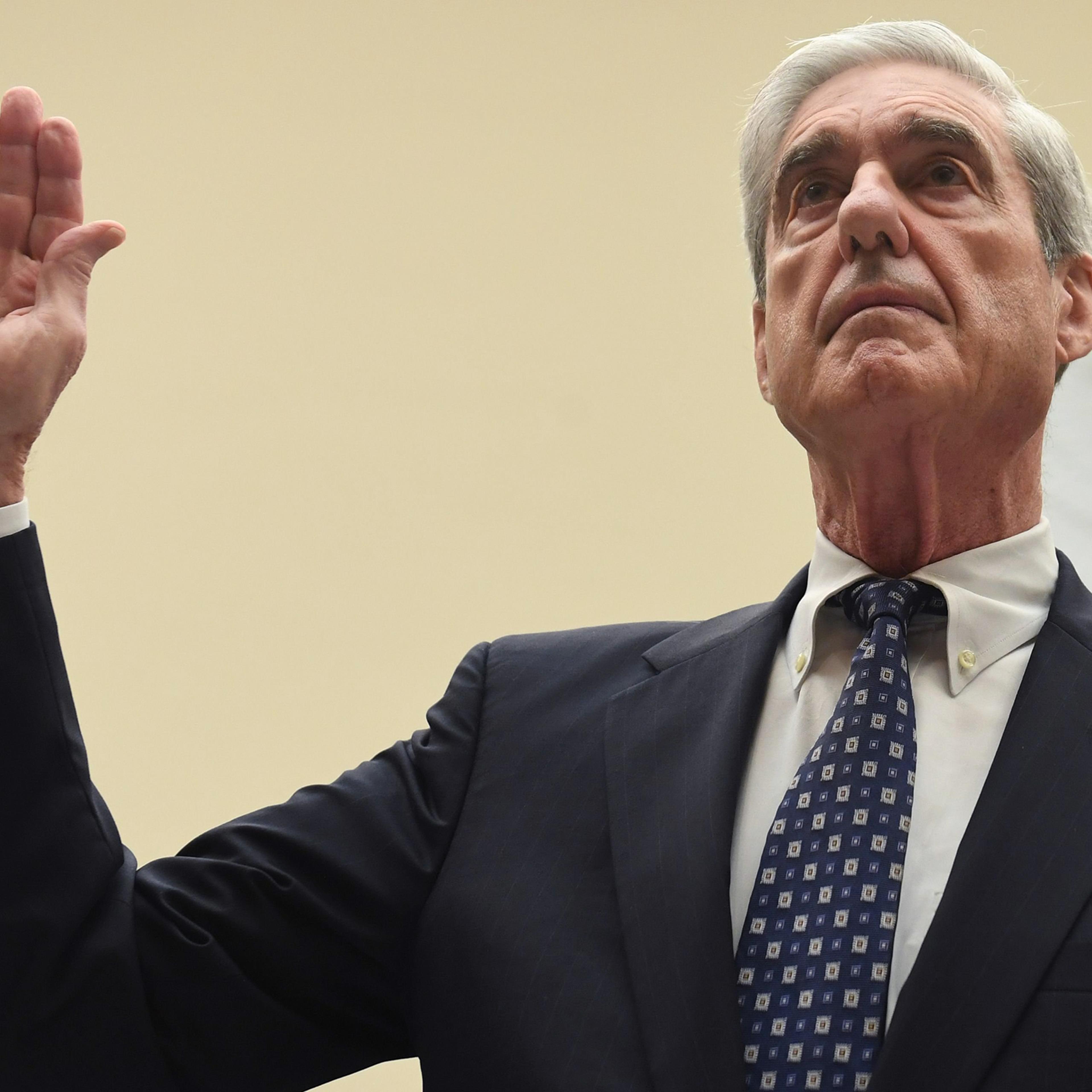 Former Special Counsel Robert Mueller is sworn in before the House Judiciary Committee in Washington, D.C., on July 24, 2019.
