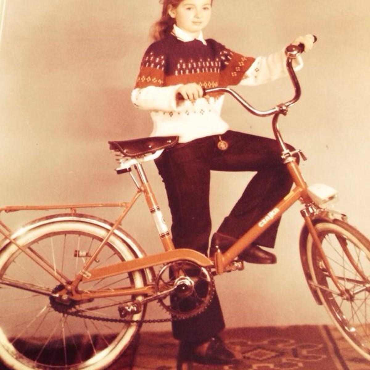 Kira Makagon as a child
