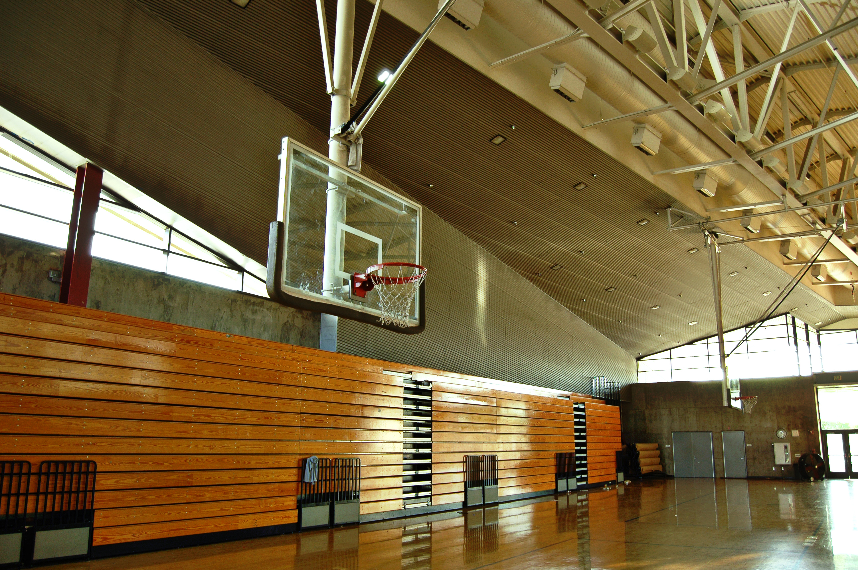 High school gym
