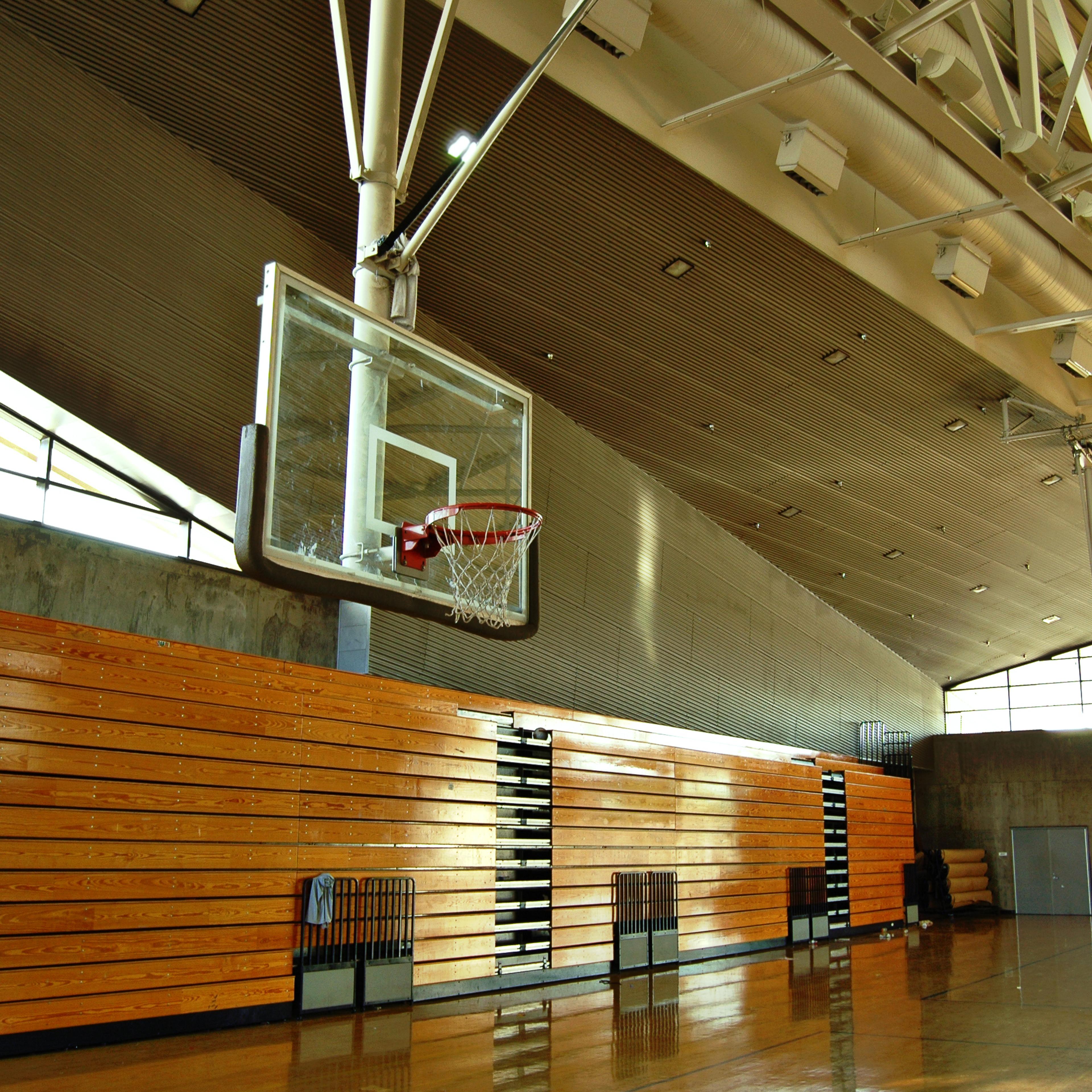 High school gym