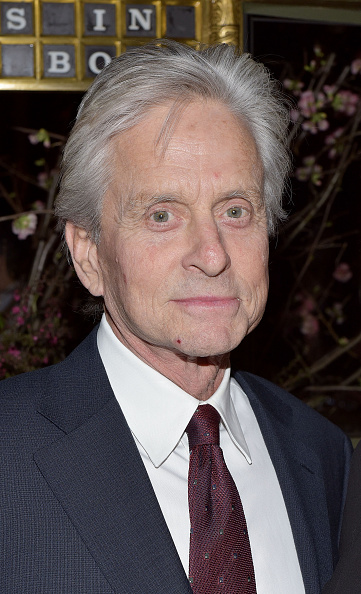 Michael Douglas attends the Phoenix House Public Service Award Dinner in New York City on Jan. 29, 2015.