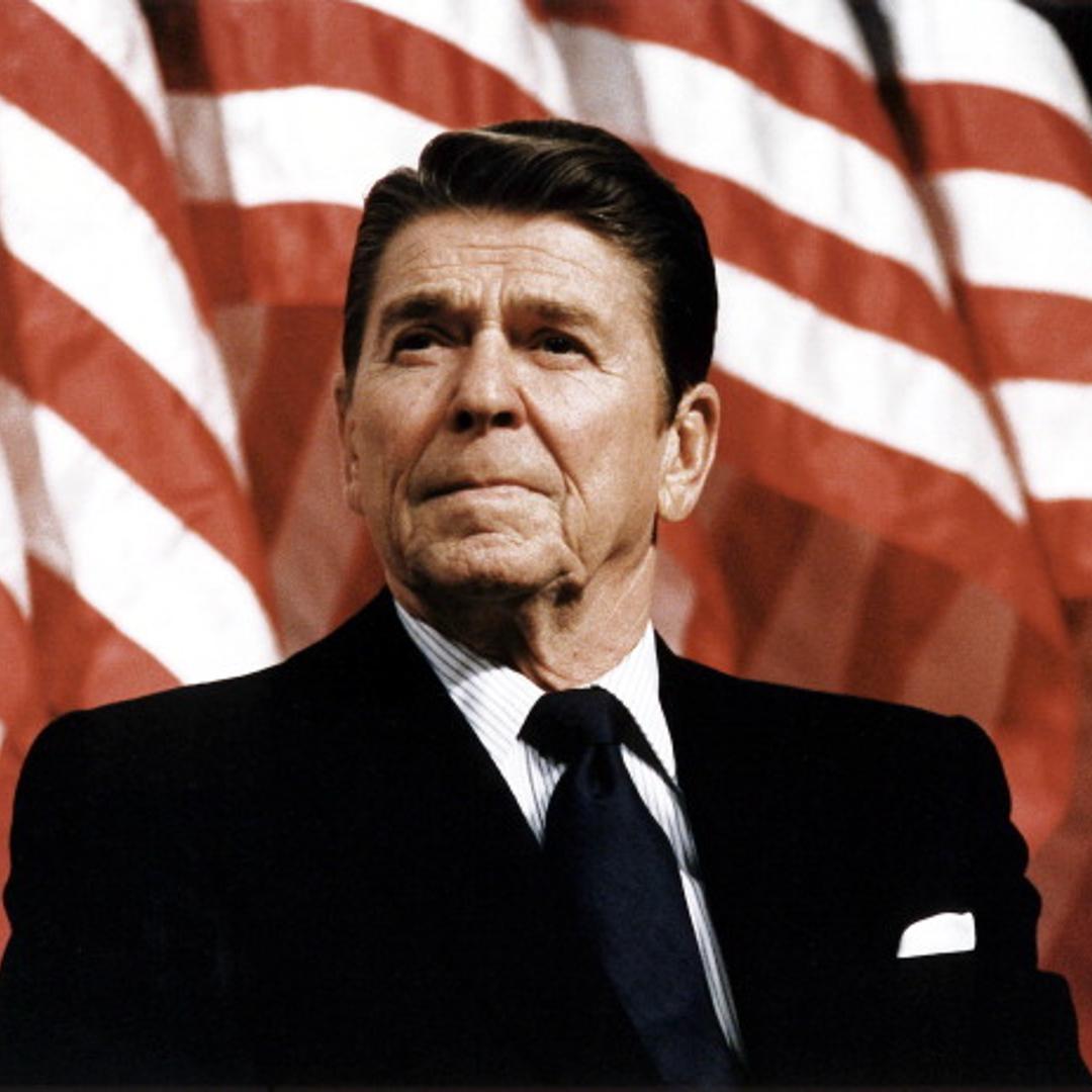 President Ronald Reagan at Durenberger Republican convention Rally, 1982